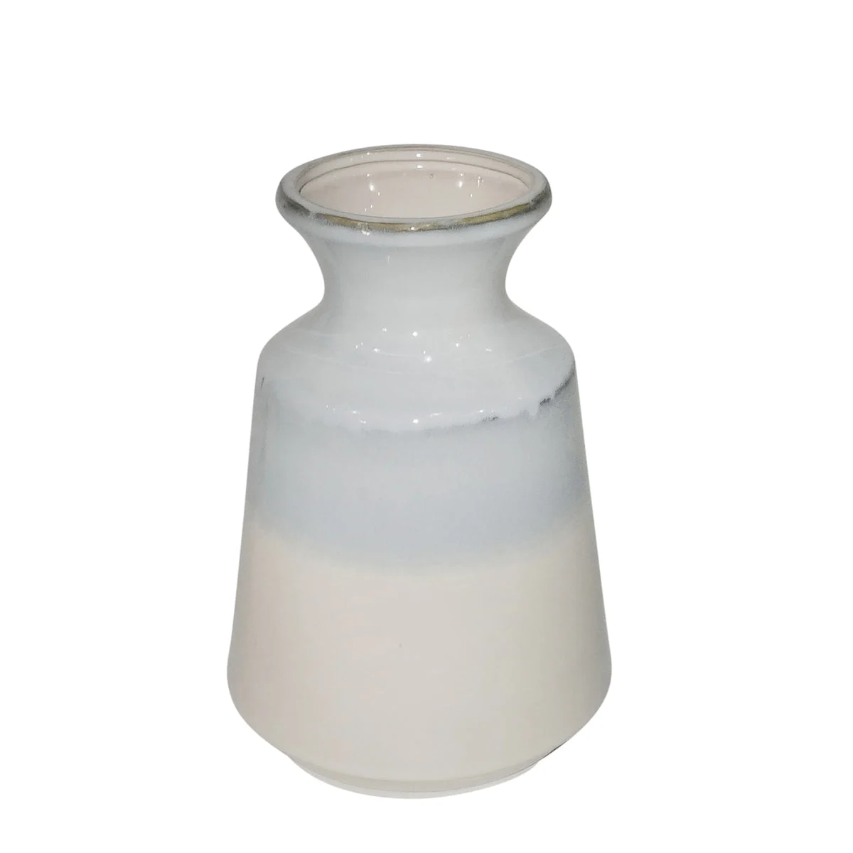 Sagebrook Home Ceramic 8.75`` Vase, Blue/White