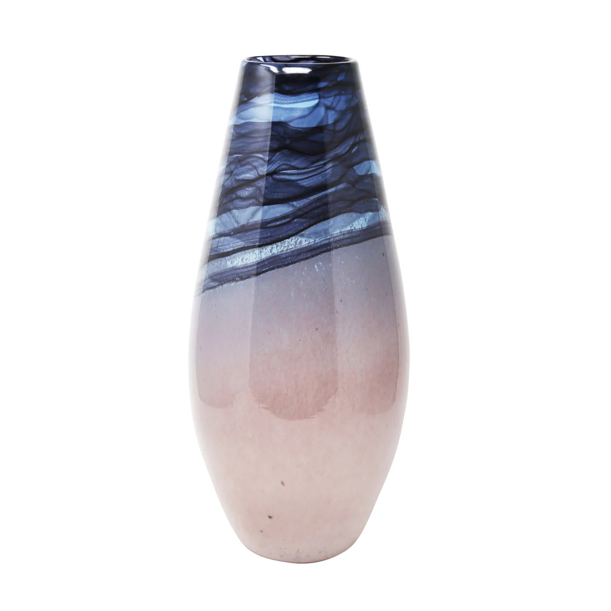 Sagebrook Home Glass Vase 20``, Multi