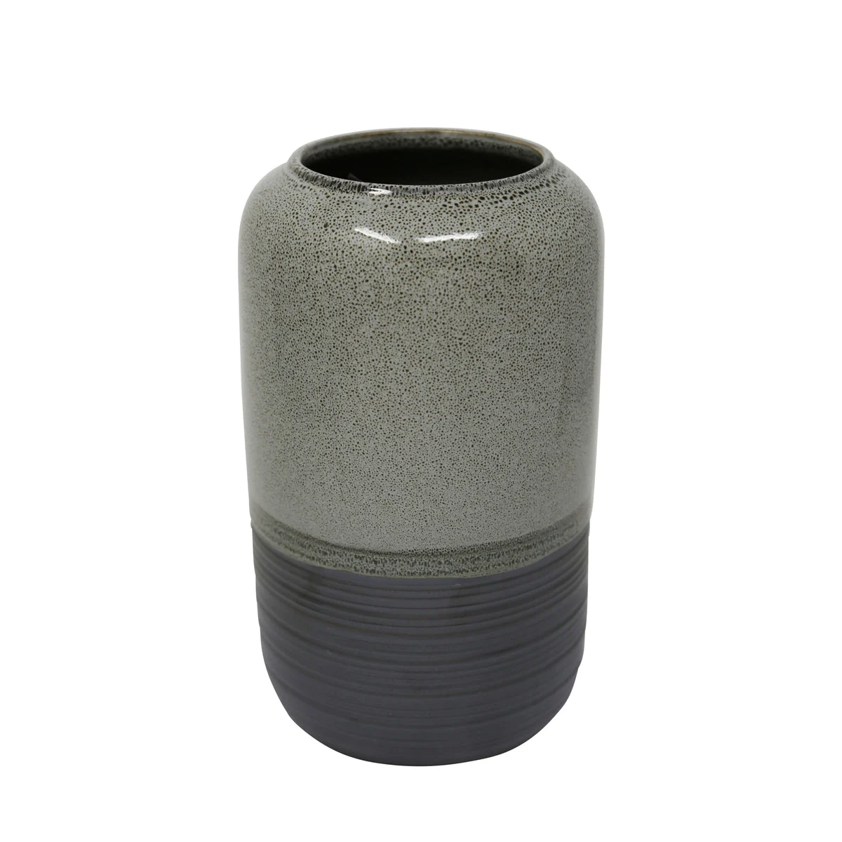 Sagebrook Home Ceramic Vase 8.25``, Gray