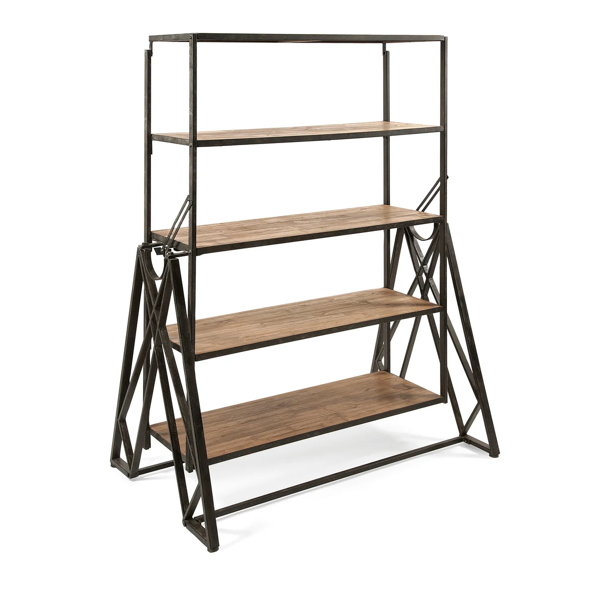 IMAX Worldwide Home Convertible Dining Table Bookshelf