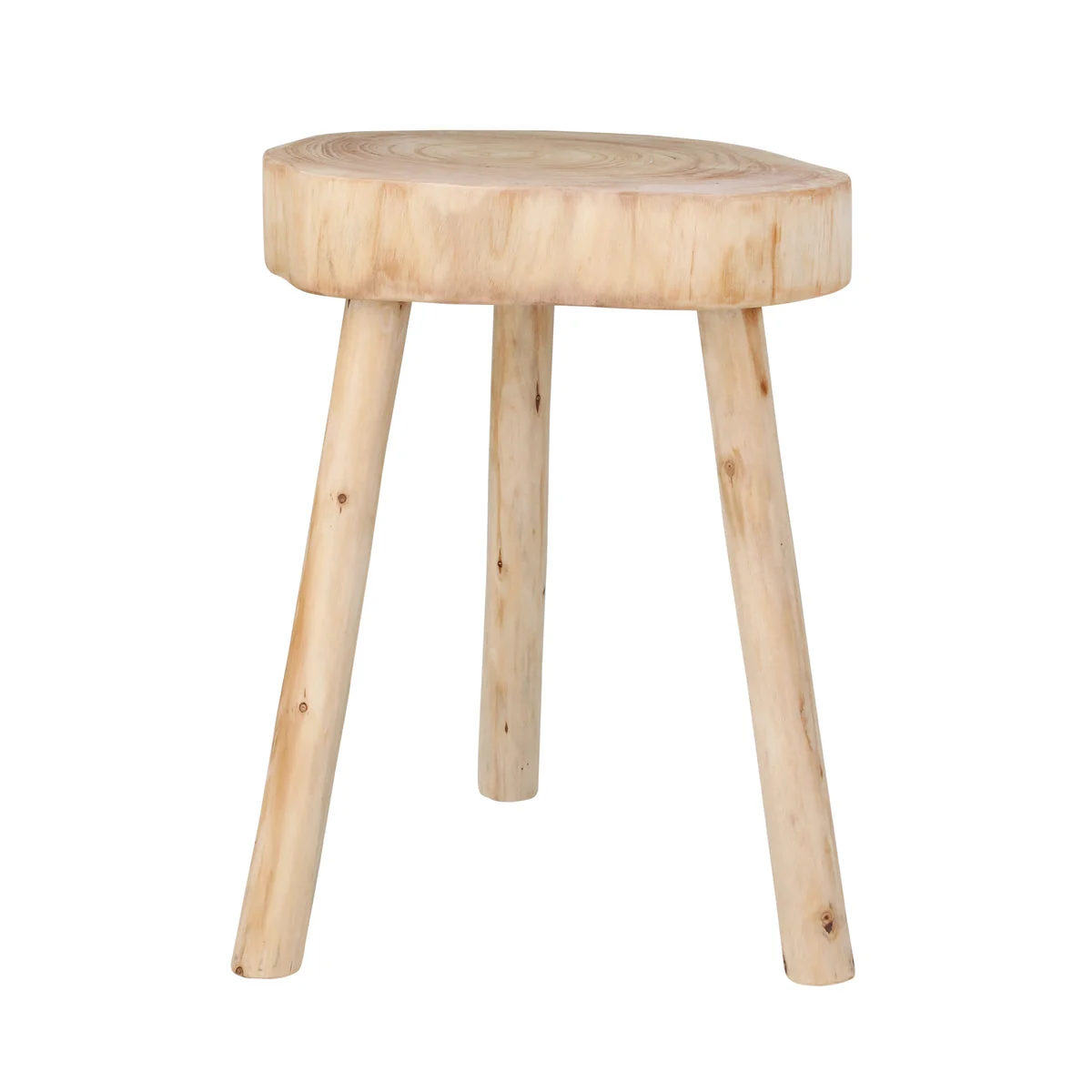 Sagebrook Home Wooden 23.5`` Accent Table, Natural Kd