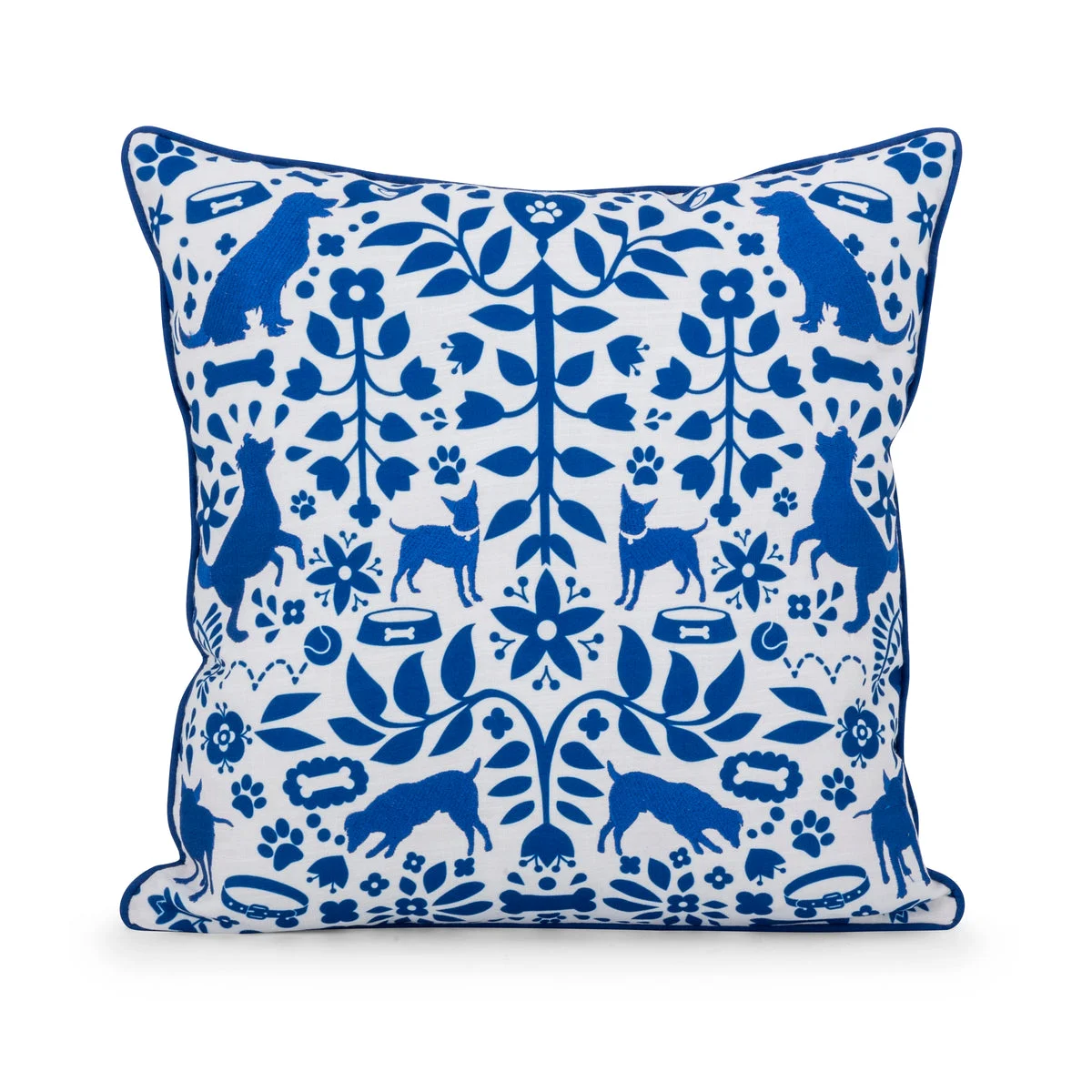 IMAX Worldwide Home Otomi Dog Pillow 18 x 18