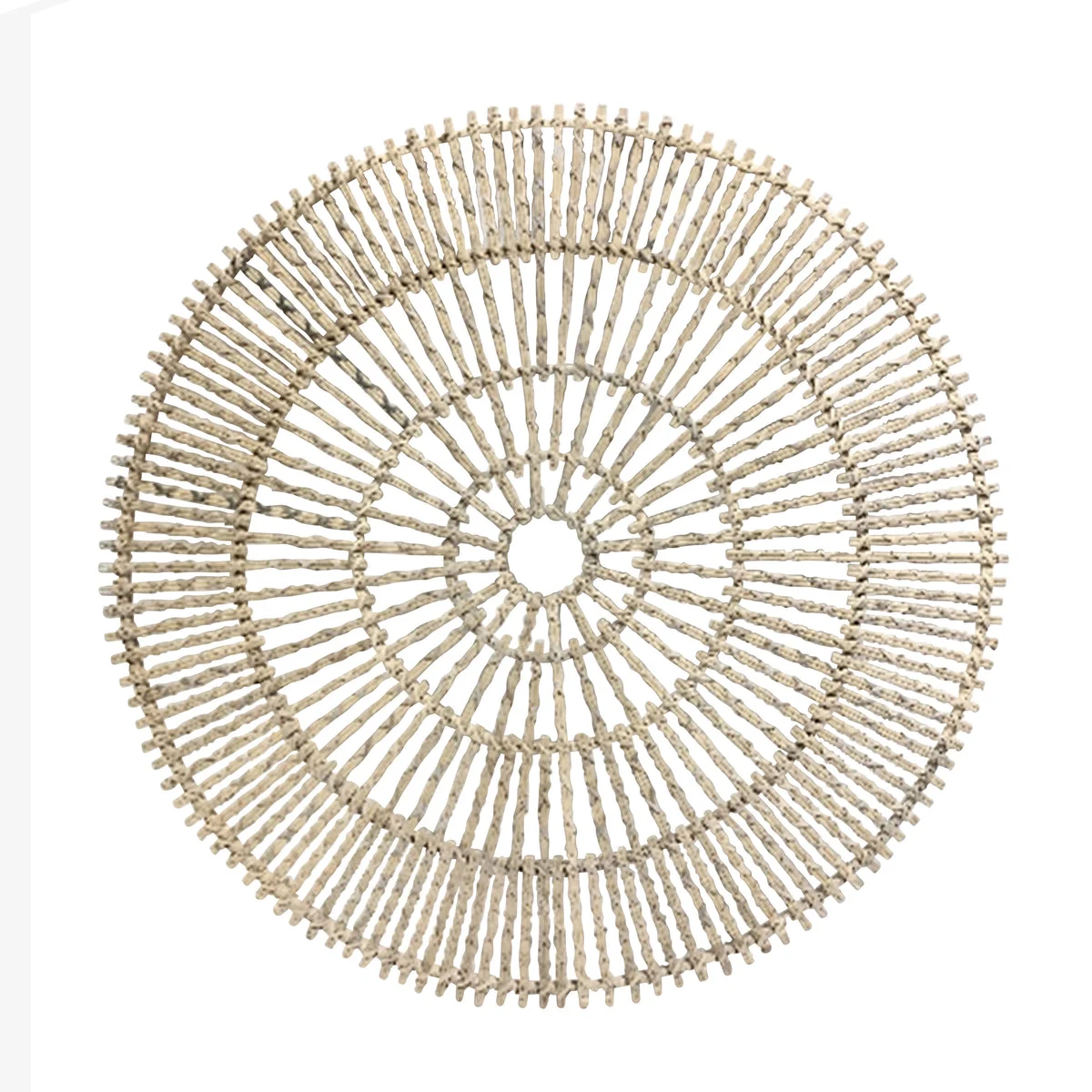 Sagebrook Home 35`` Round Wall Decor, Natural