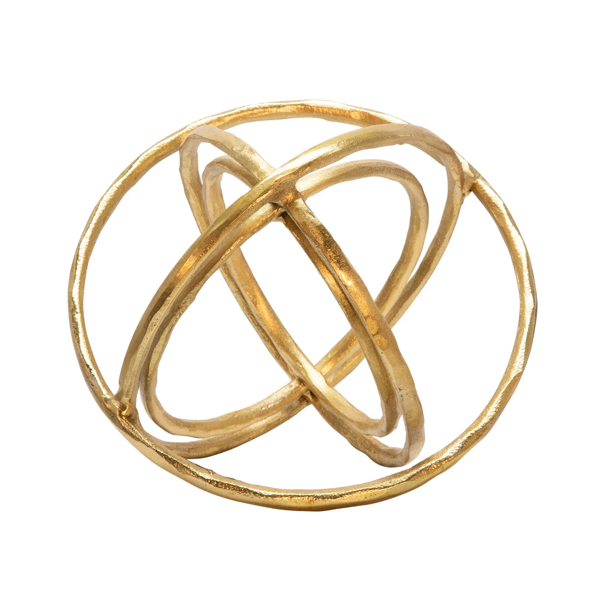 Sagebrook Home Metal 11`` Armillary Orb Table Decor, Gold