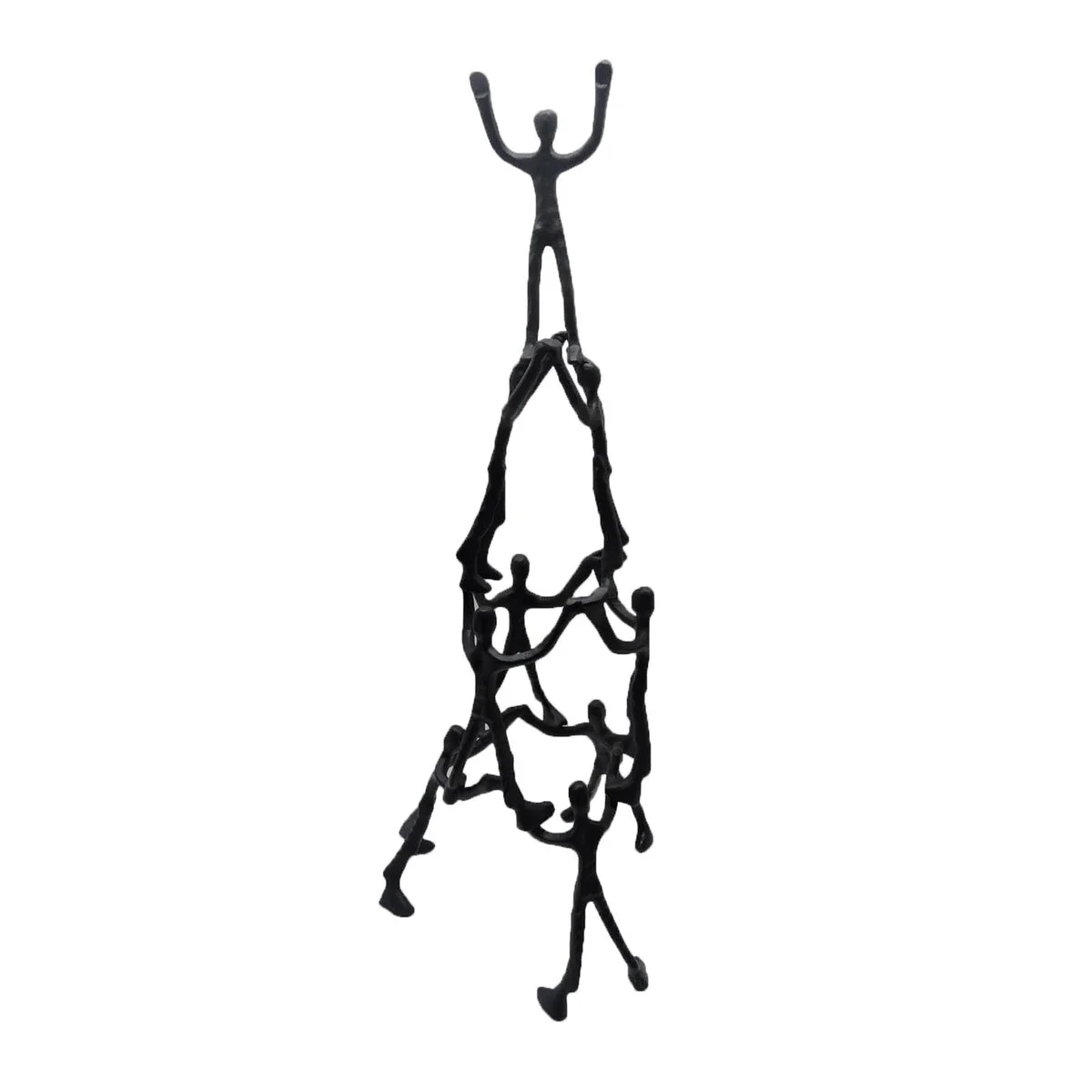 Sagebrook Home 15297 29" H Metal Human Pyramid, Black