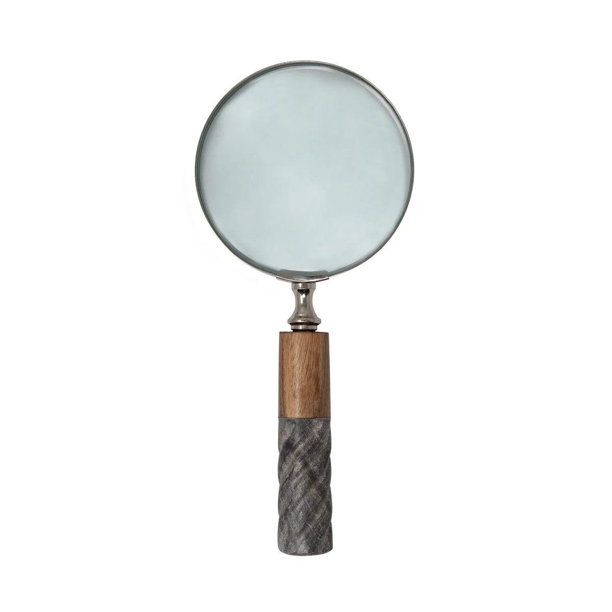 Sagebrook Home 15510 4" D Magnifying Glass In Resin Handle, 2-Tone
