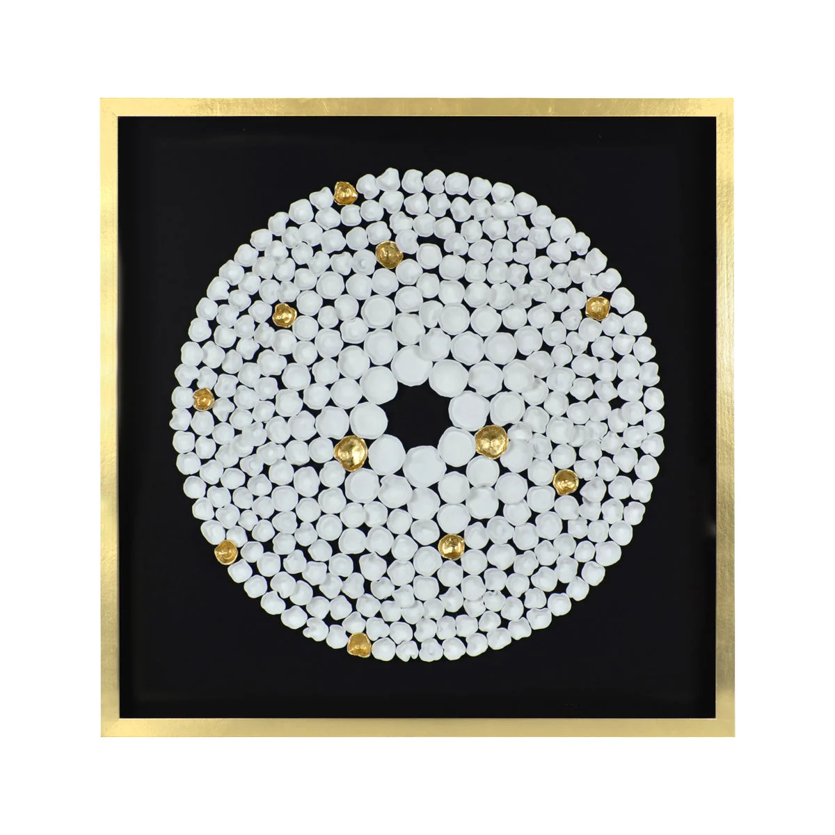 Sagebrook Home 35X35 Clay Butterflies Wall Art, White