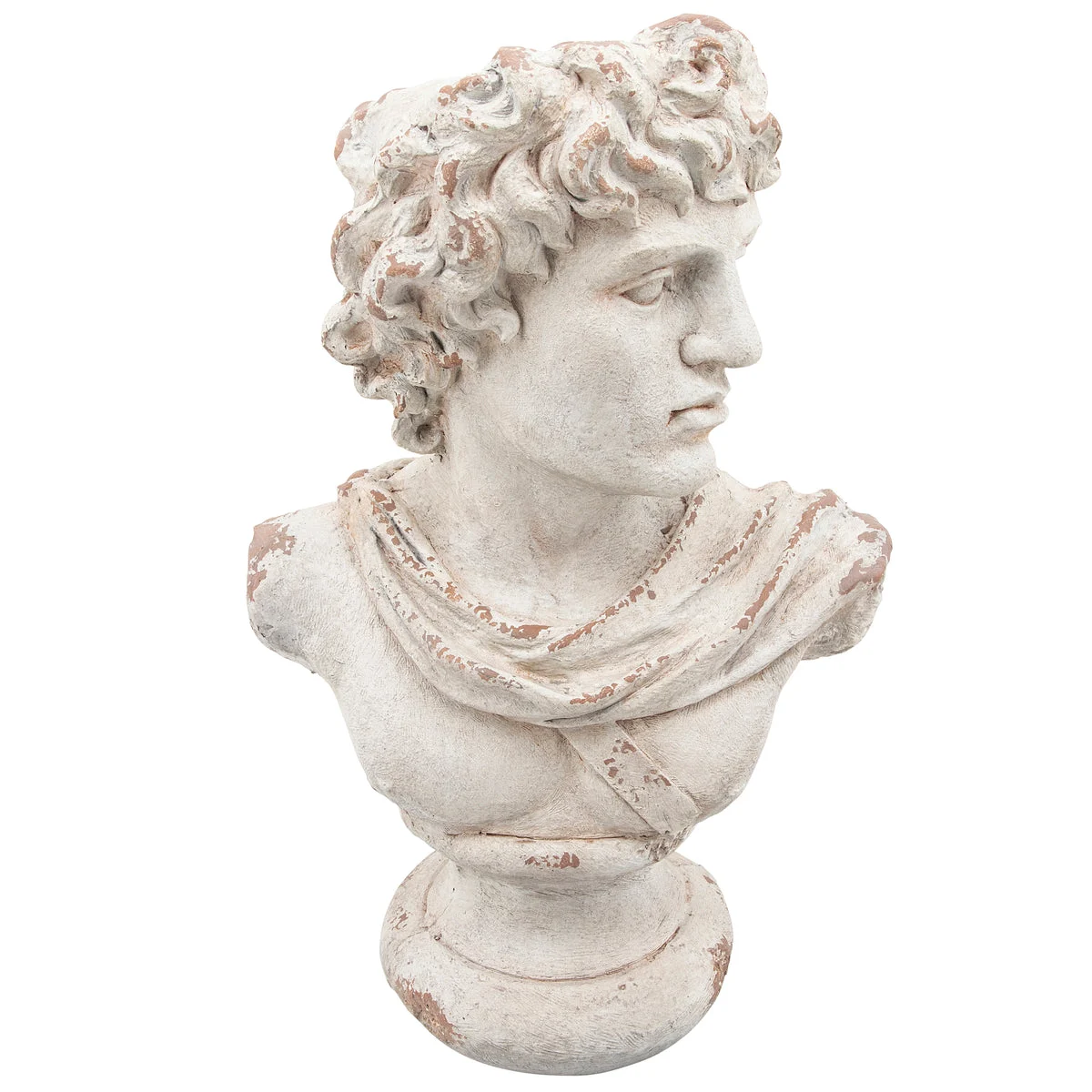 Sagebrook Home 15949 31" H Resin, David Bust, Beige