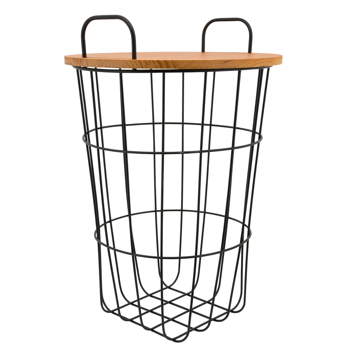 Sagebrook Home Metal 22``H Storage Basket, Brown