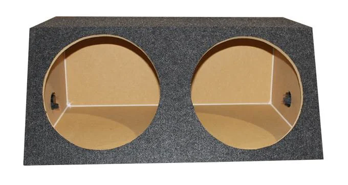 QPower QSMBASS15 Dual 15" Carpet Subwoofer Sub Box Sealed Speaker Enclosure