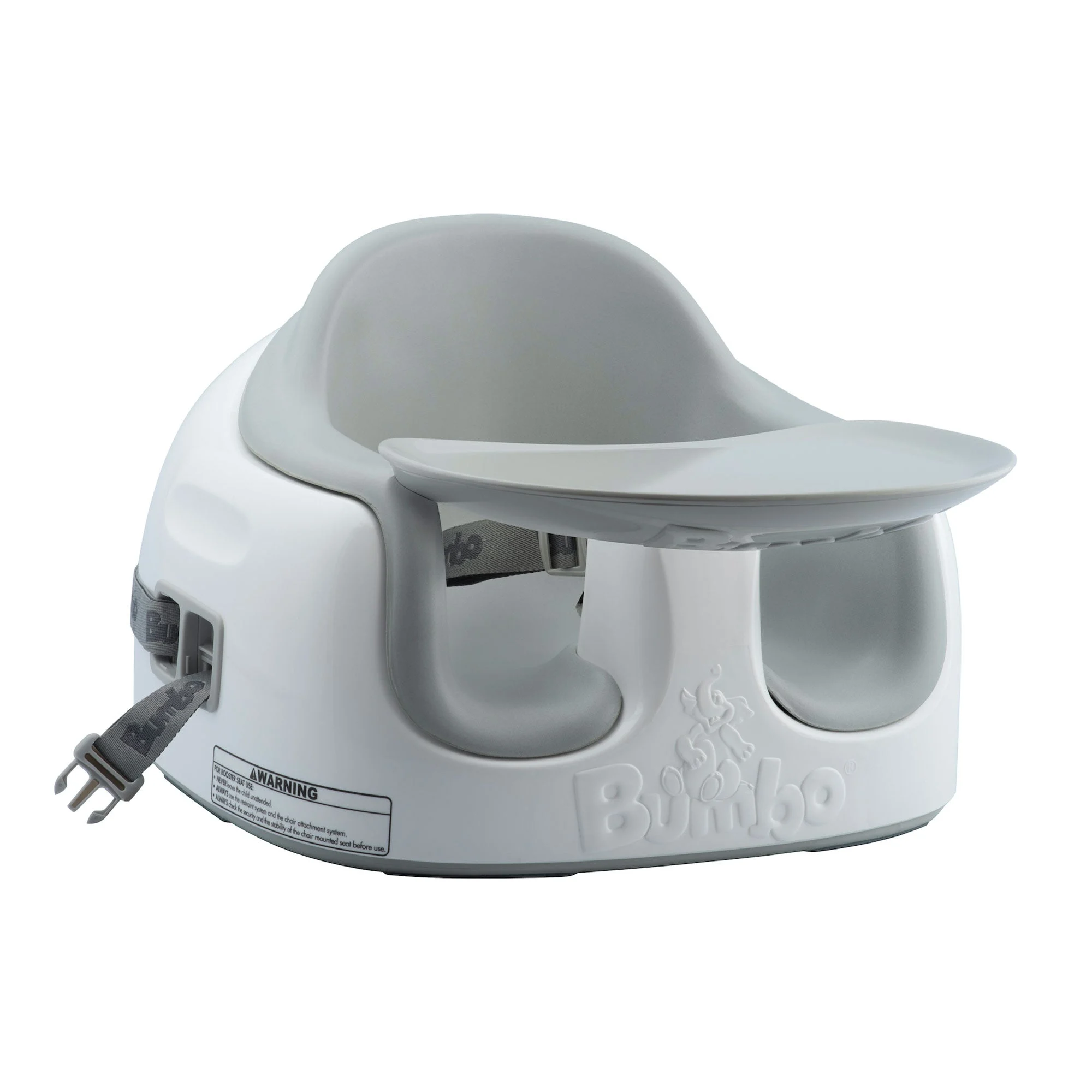 Bumbo Baby Toddler Adjustable 3-in-1 Booster Seat/High Chair & Tray, Monsoon