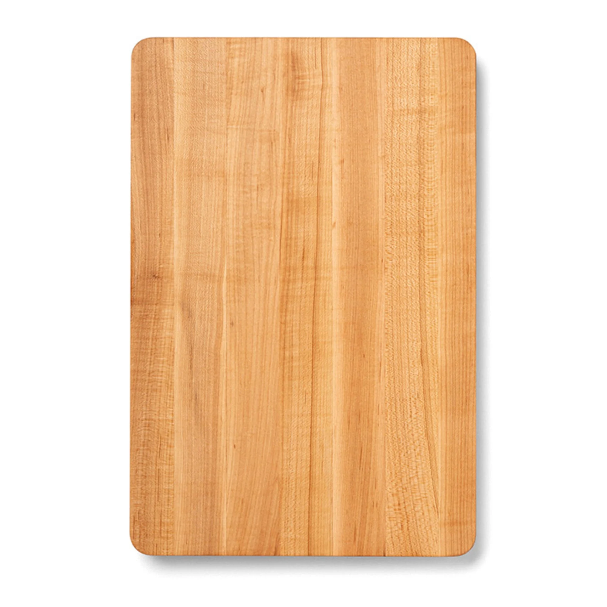 John Boos Chop N Slice Large Maple Wood Edge Grain Cutting Board, 18"x12"x1.25"