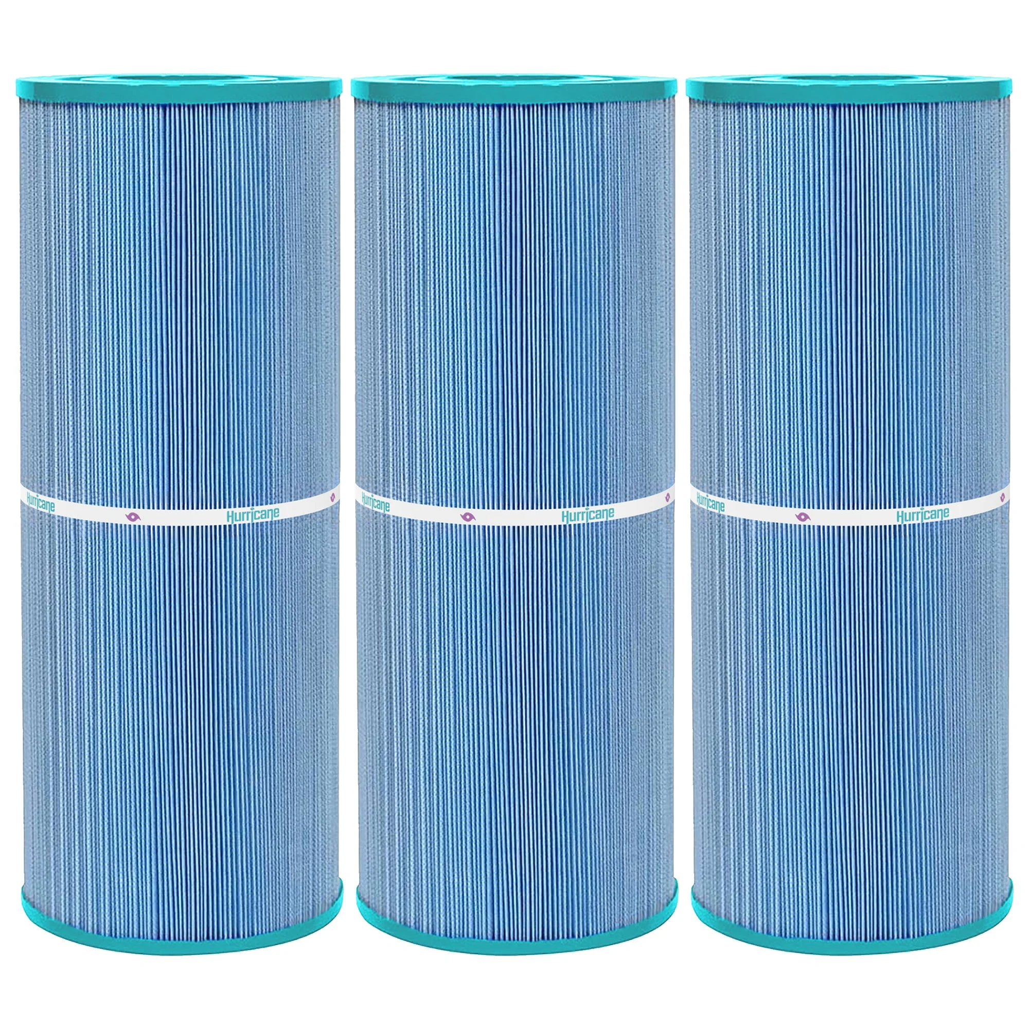 Hurricane 3 Pack HF4950-01M Elite Aseptic Pool Spa Filter Cartridge Replacement
