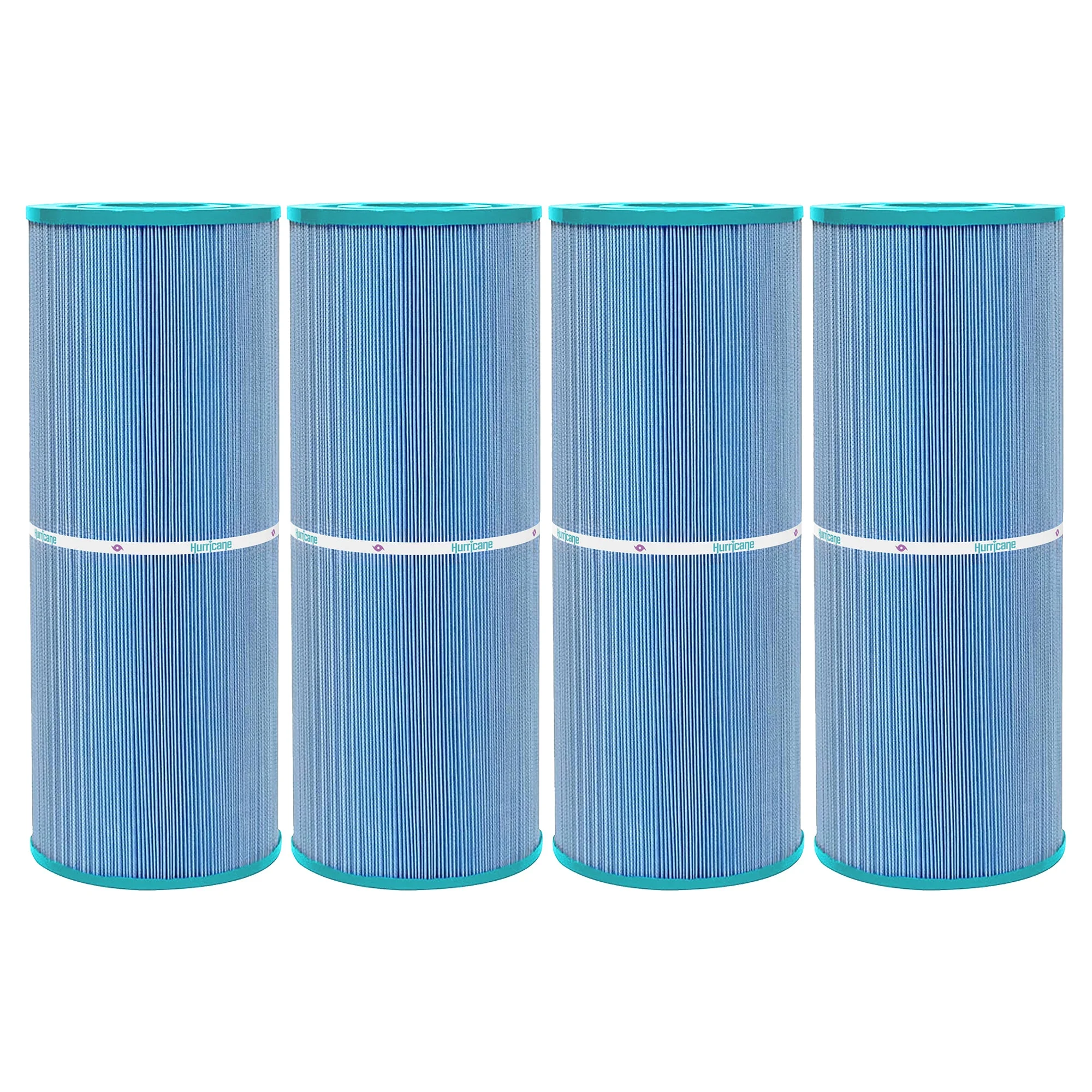 Hurricane 4 Pack HF4950-01M Elite Aseptic Pool Spa Filter Cartridge Replacement