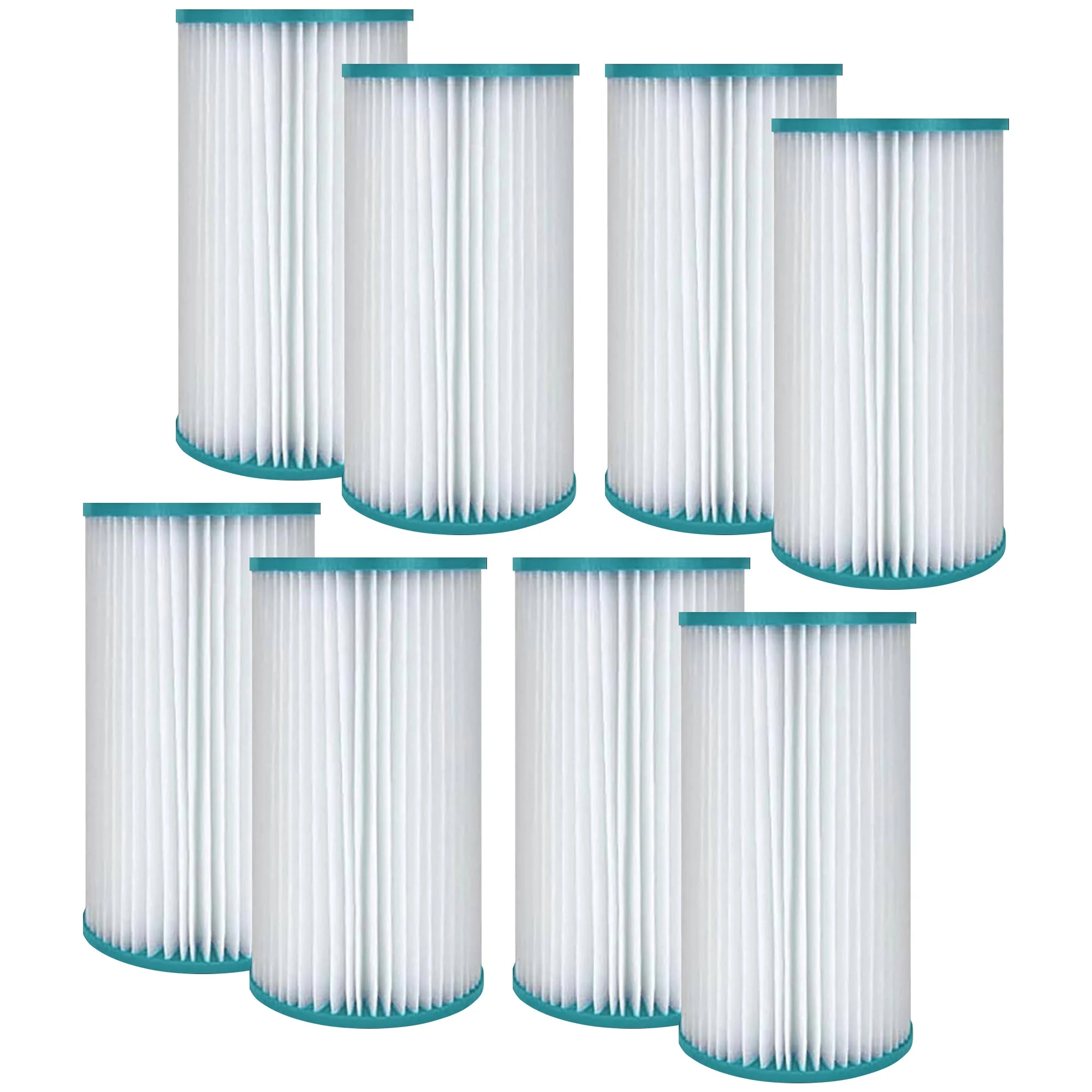 Hurricane 8 Pack HF4607-02 Advanced Pool and Spa Filter Cartridge Replacement