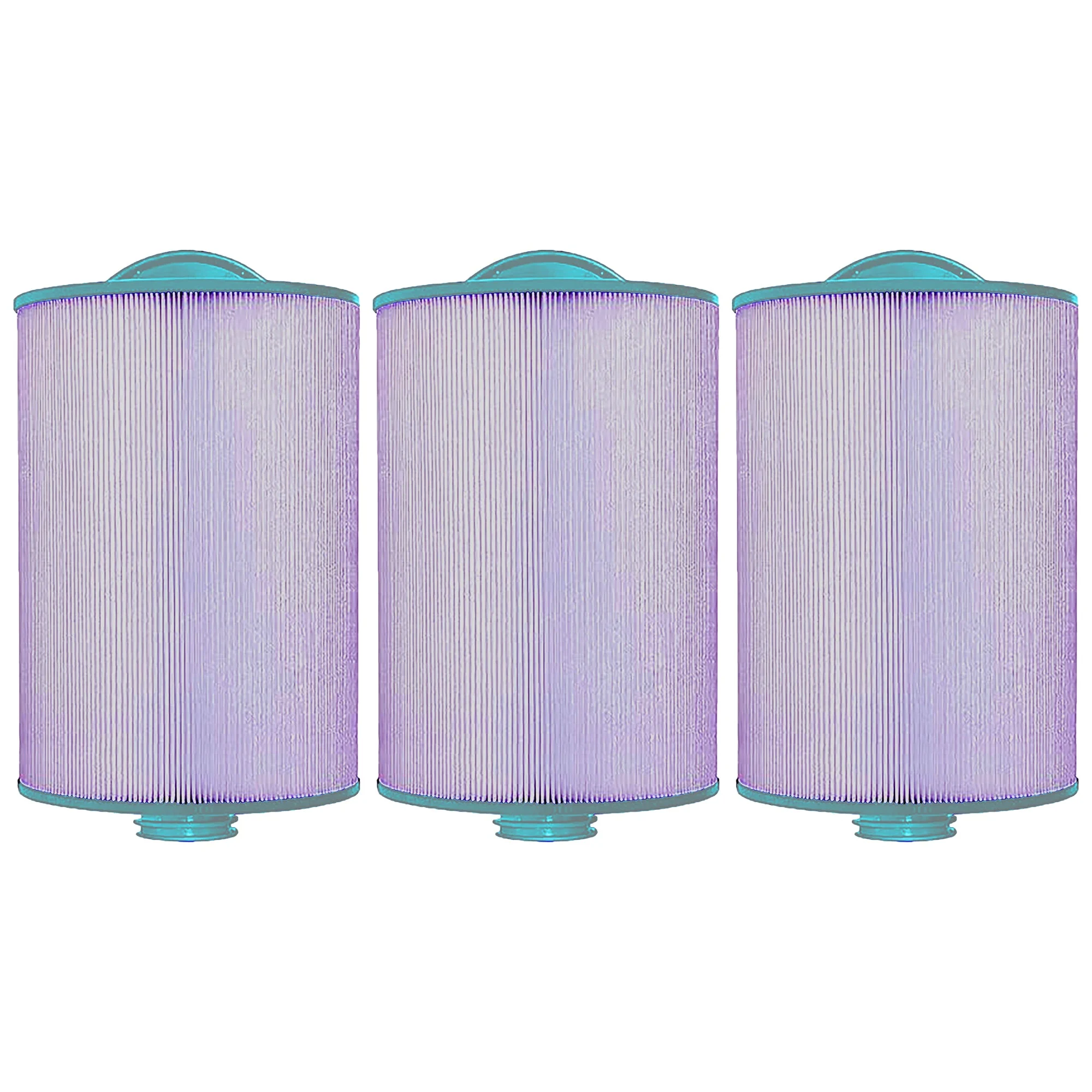 Hurricane 3 Pack HF6H940-01P Platinum Purple Spa Filter Cartridge Replacement