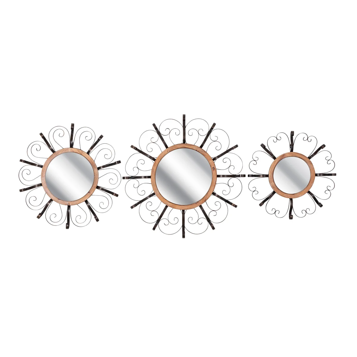 IMAX Worldwide Home Hacienda Wall Mirrors - Set of 3