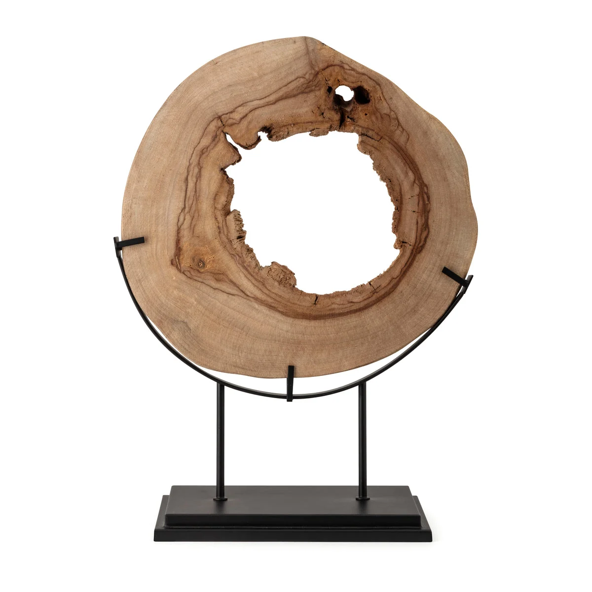 IMAX Worldwide Home Tioga Large Natural Wood Statuary