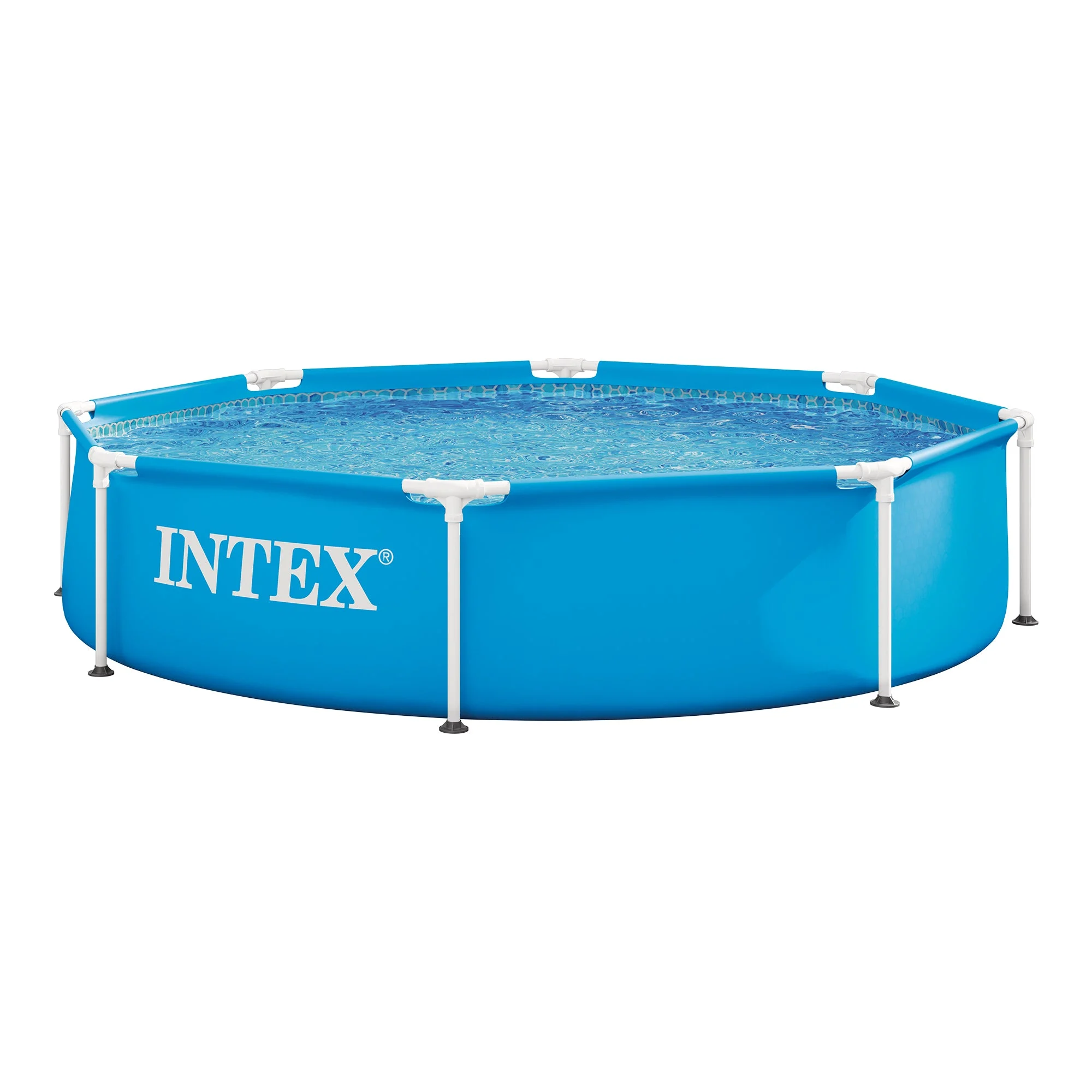 Intex 28205EH 8' X 20" Rust Resistant Durable Steel Metal Frame Swimming Pool