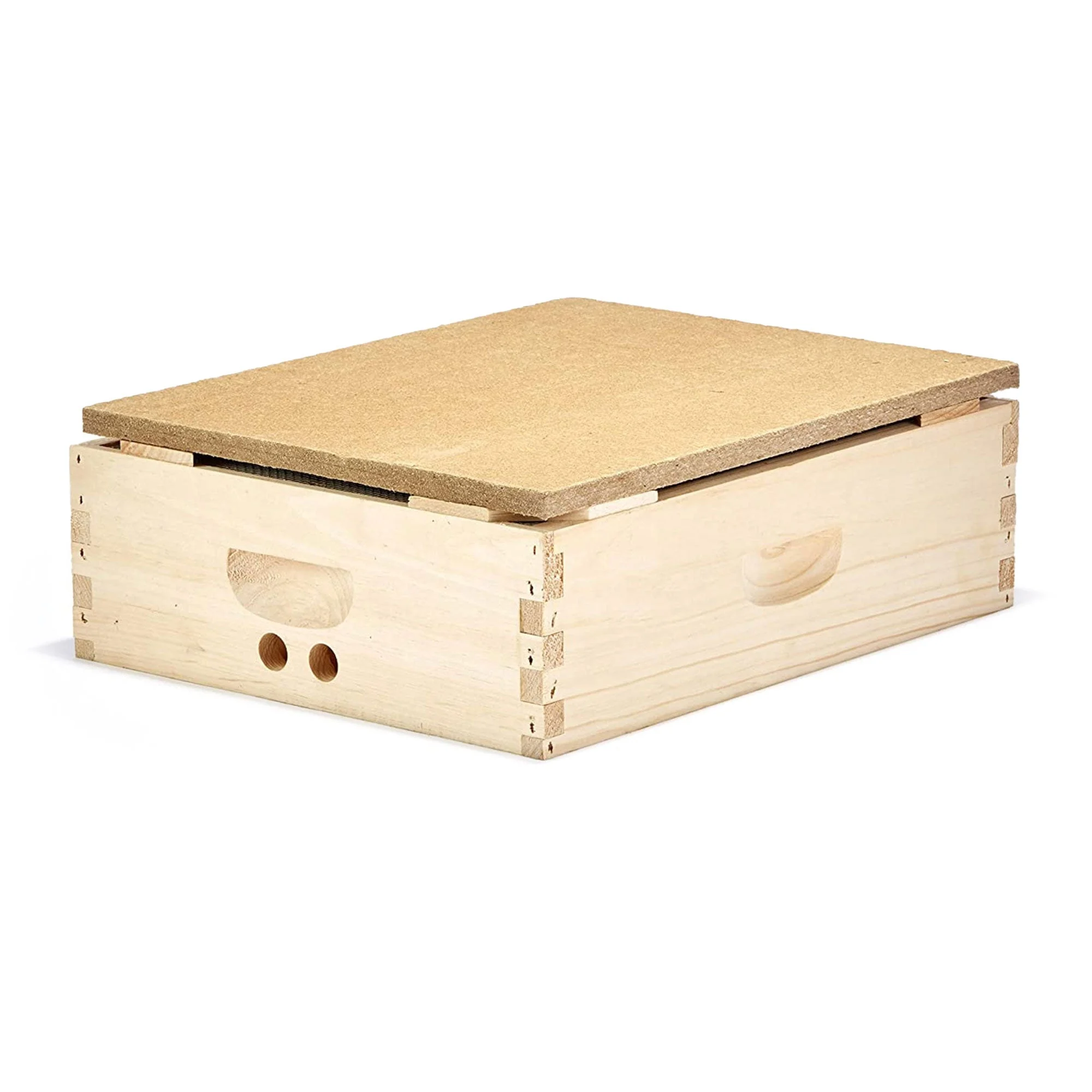 Little Giant Beekeeping Bee Hive Winterizer Hot Box with Moisture Board, Pine