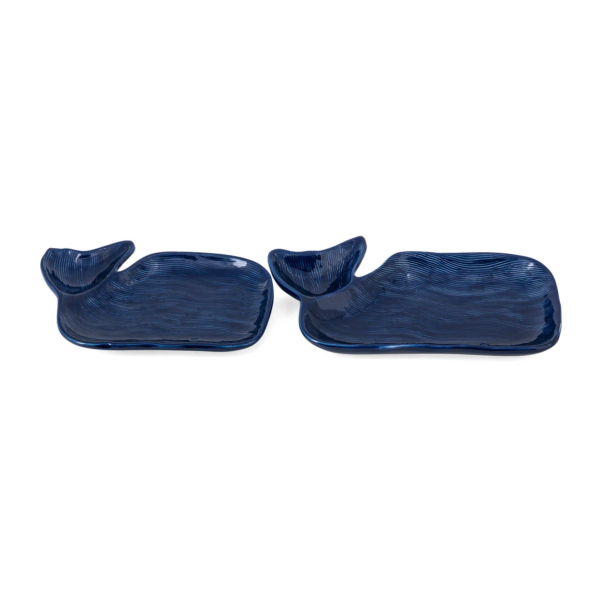 IMAX Worldwide Home Nantucket Whale Plates - Set of 2