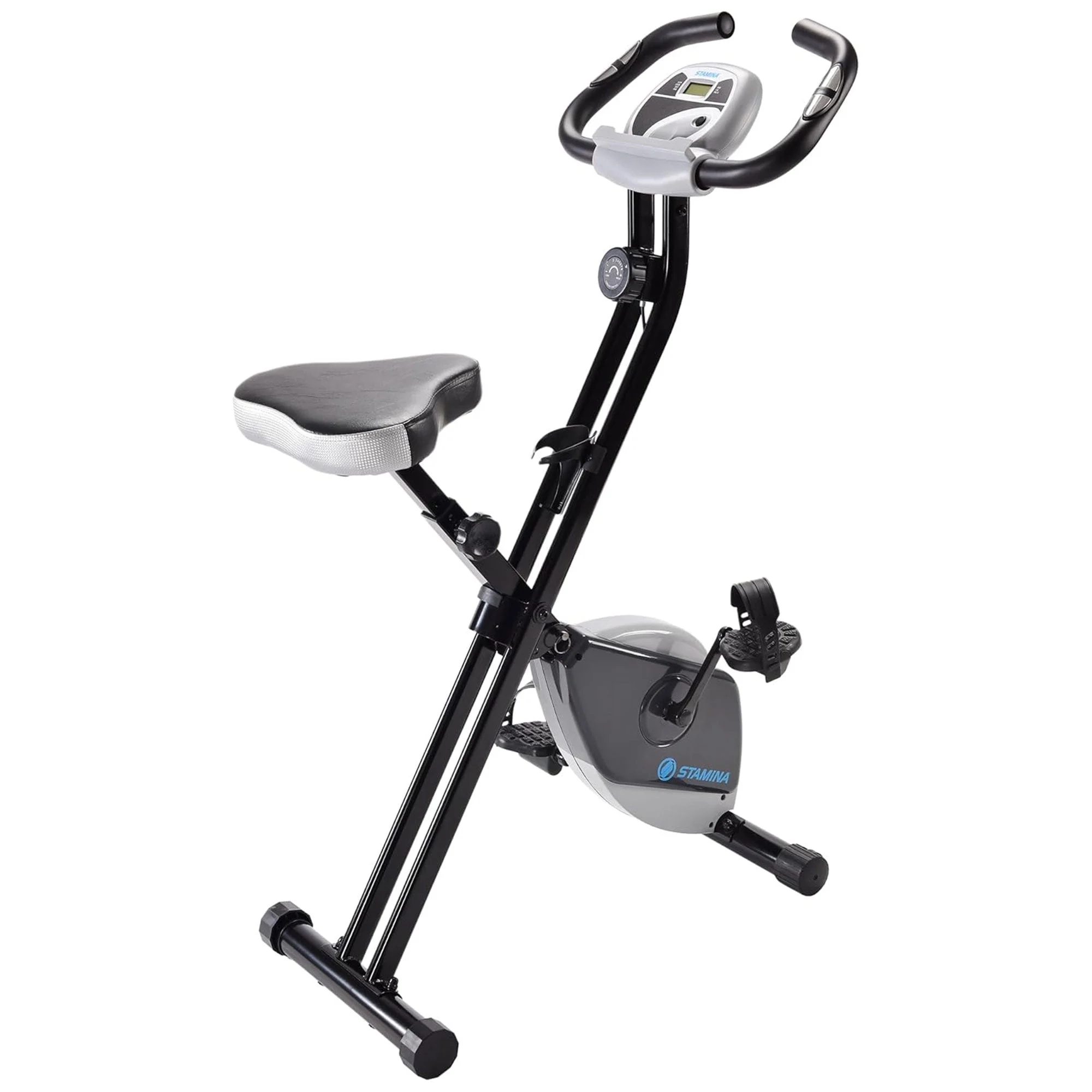 Stamina Products 15-0812 Folding LCD Exercise Bike With Guided Online Workouts