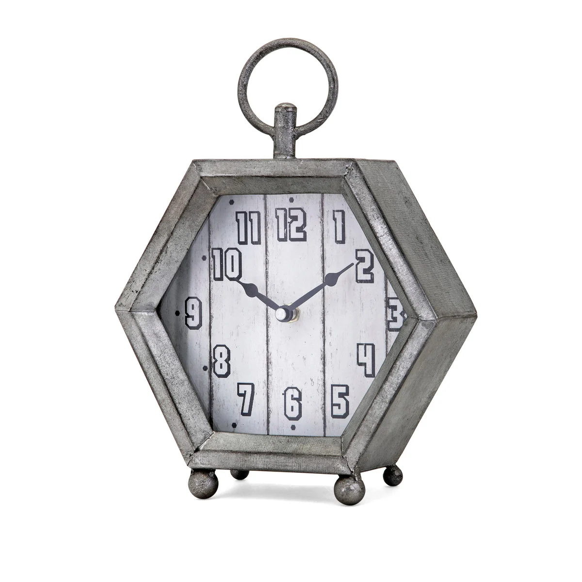 IMAX Worldwide Home Hawkins Galvanized Clock