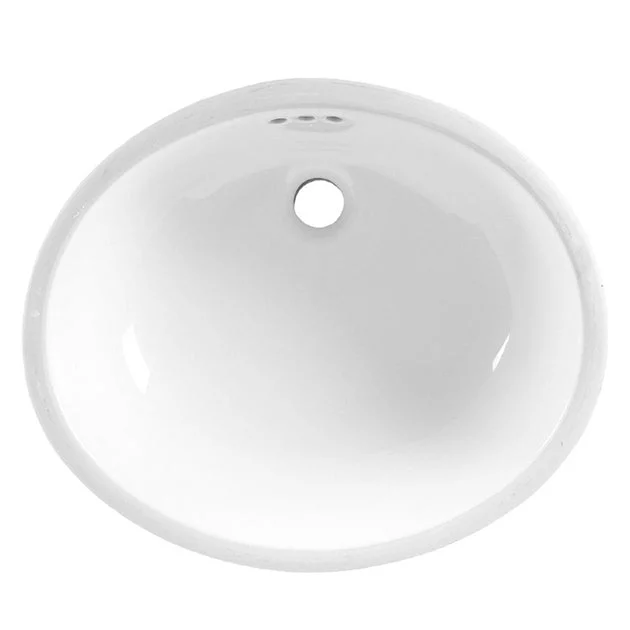 Ovalyn 19-1/4" W Universal Access Undermount Bathroom Sink