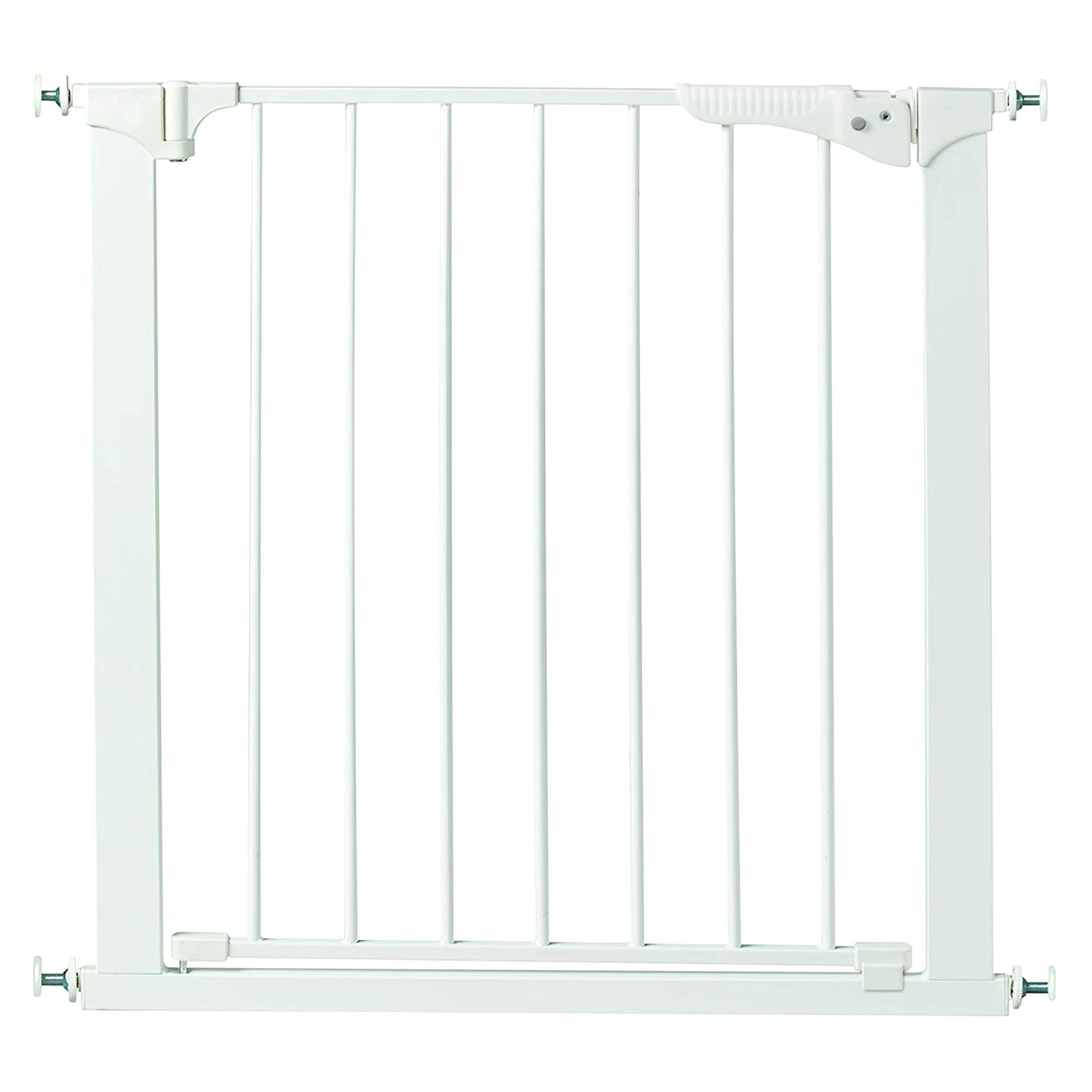 Command Pet Products 2-Way Door Pressure Gate for Pets, 29-32"W x 29.5"H, White