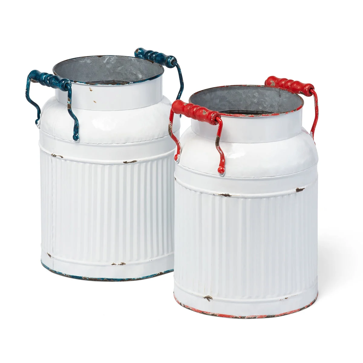 IMAX Worldwide Home Elsie Rustic Milk Cans - Ast 2