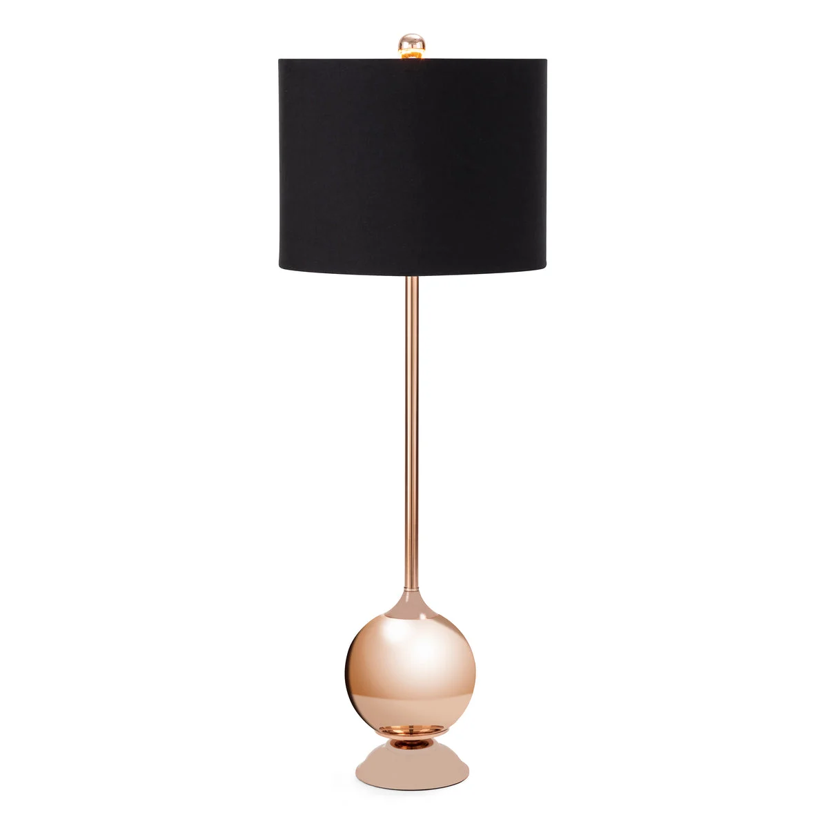 IMAX Worldwide Home Rose Gold Buffet Lamp