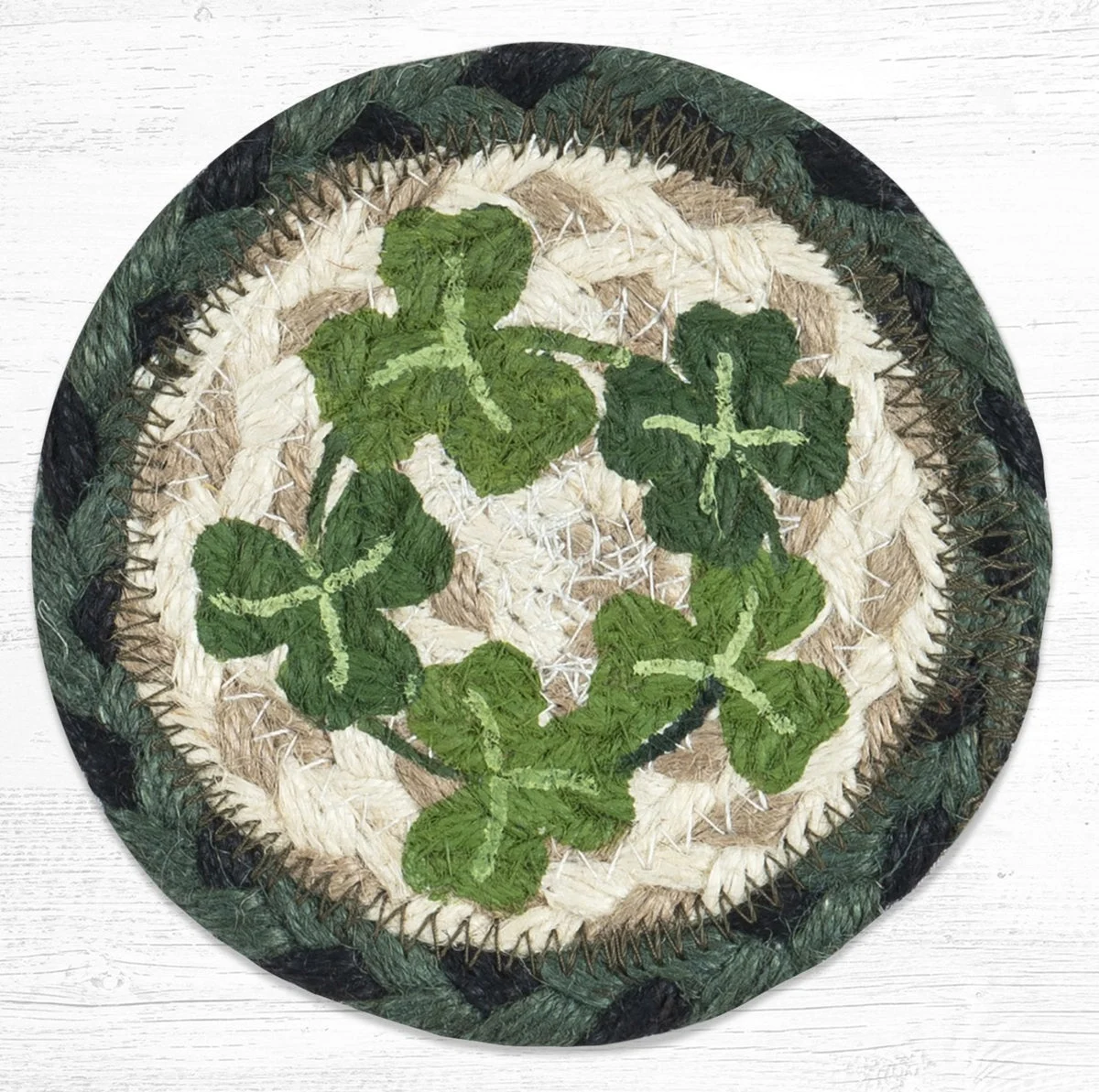 Earth Rugs Bless This Home Printed Coaster – Decorative 5"x5" Farmhouse Accent