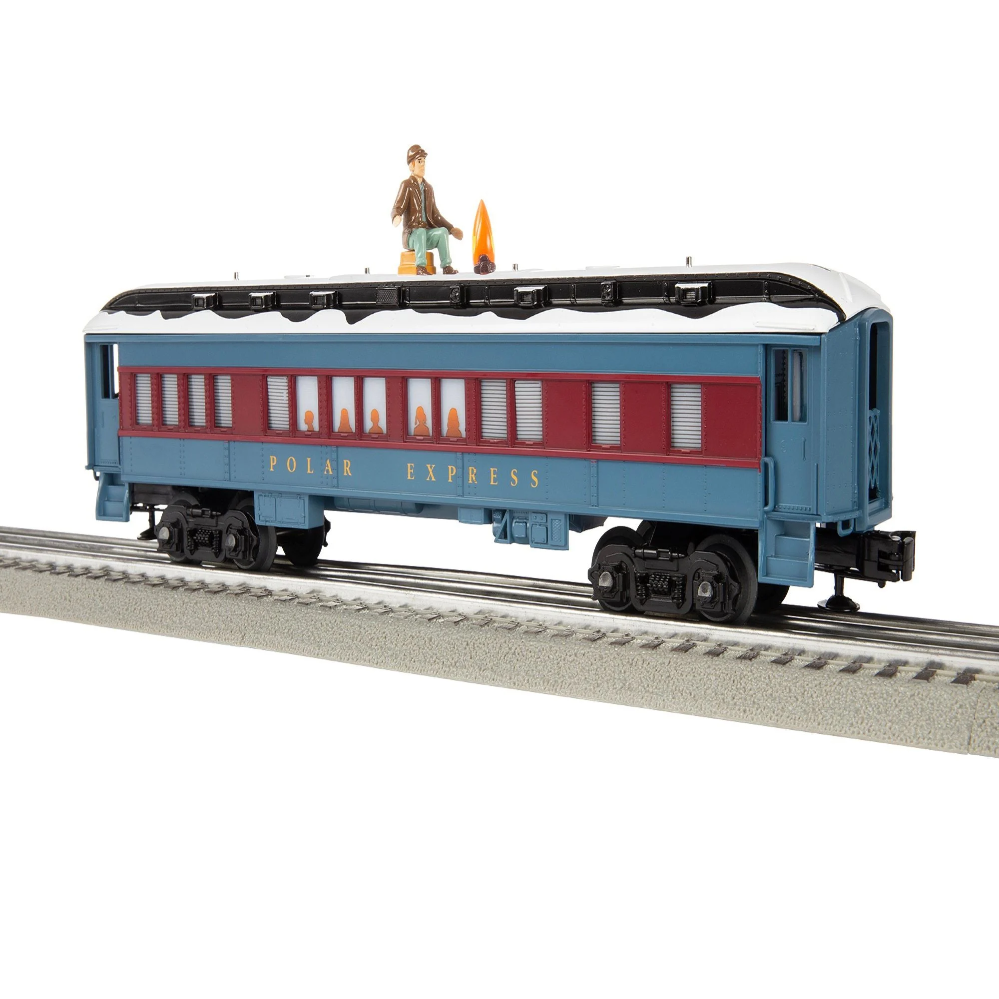 Lionel Electric The Polar Express Disappearing Hobo Car O Gauge Model Train Car