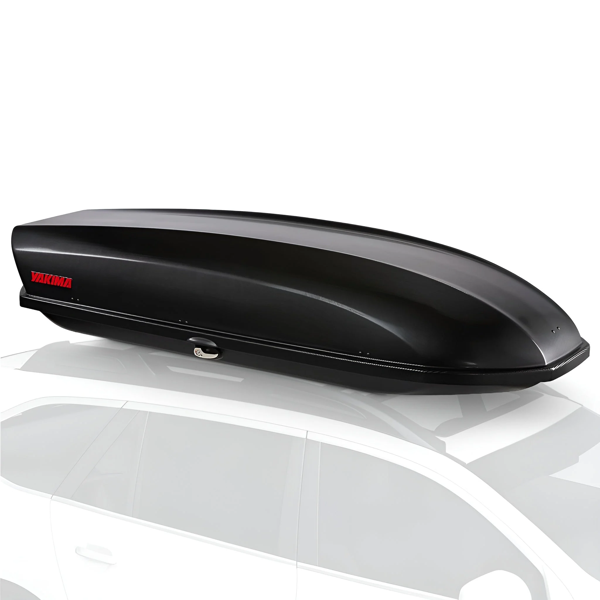 Yakima SkyBox Carbonite 21 Roof Cargo Box Carrier for StreamLine Crossbar, Black