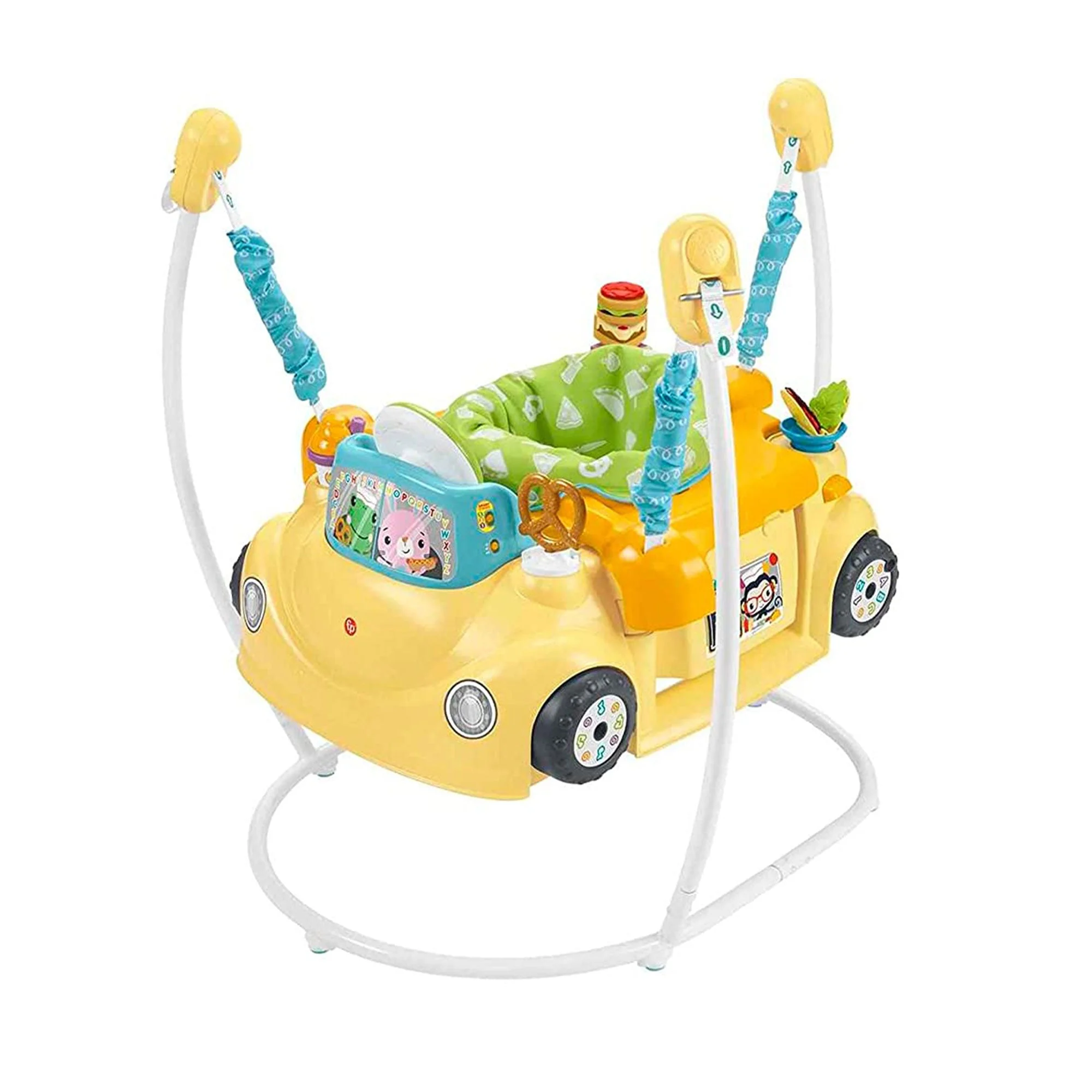 Fisher-Price 2-in-1 Servin' Up Fun Jumperoo Baby Development Activity Center