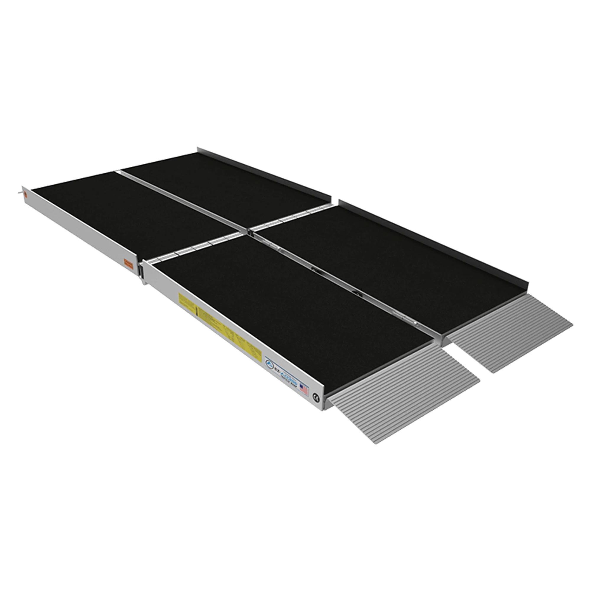EZ-ACCESS SUITCASE 7 Foot TRIFOLD Portable Ramp with Surface That Resists Slips