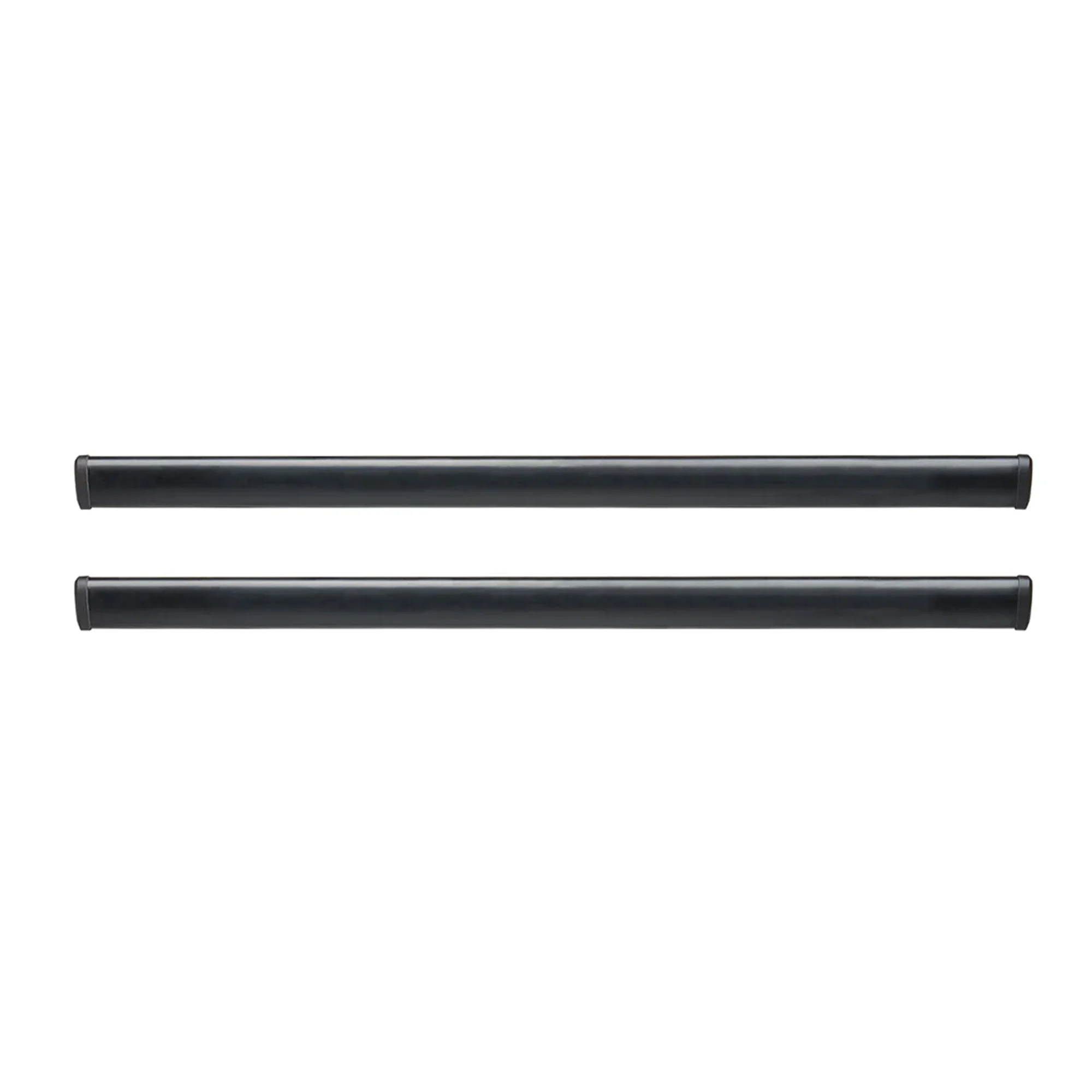 YAKIMA 50 Inch Steel CoreBar Aerodynamic Roof Rack Crossbars, Black, Set of 2