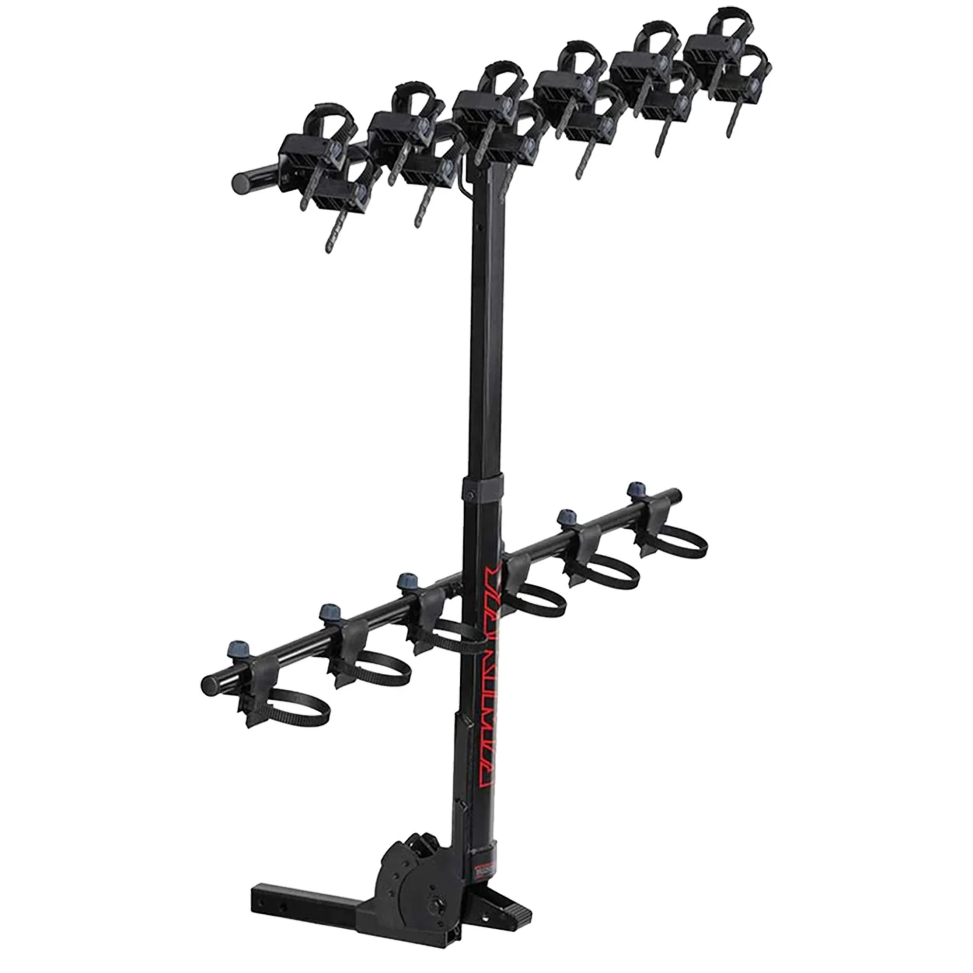 Yakima HangTight 6 Vertical Hanging Hitch Bike Rack for 2 Inch Hitch Receivers