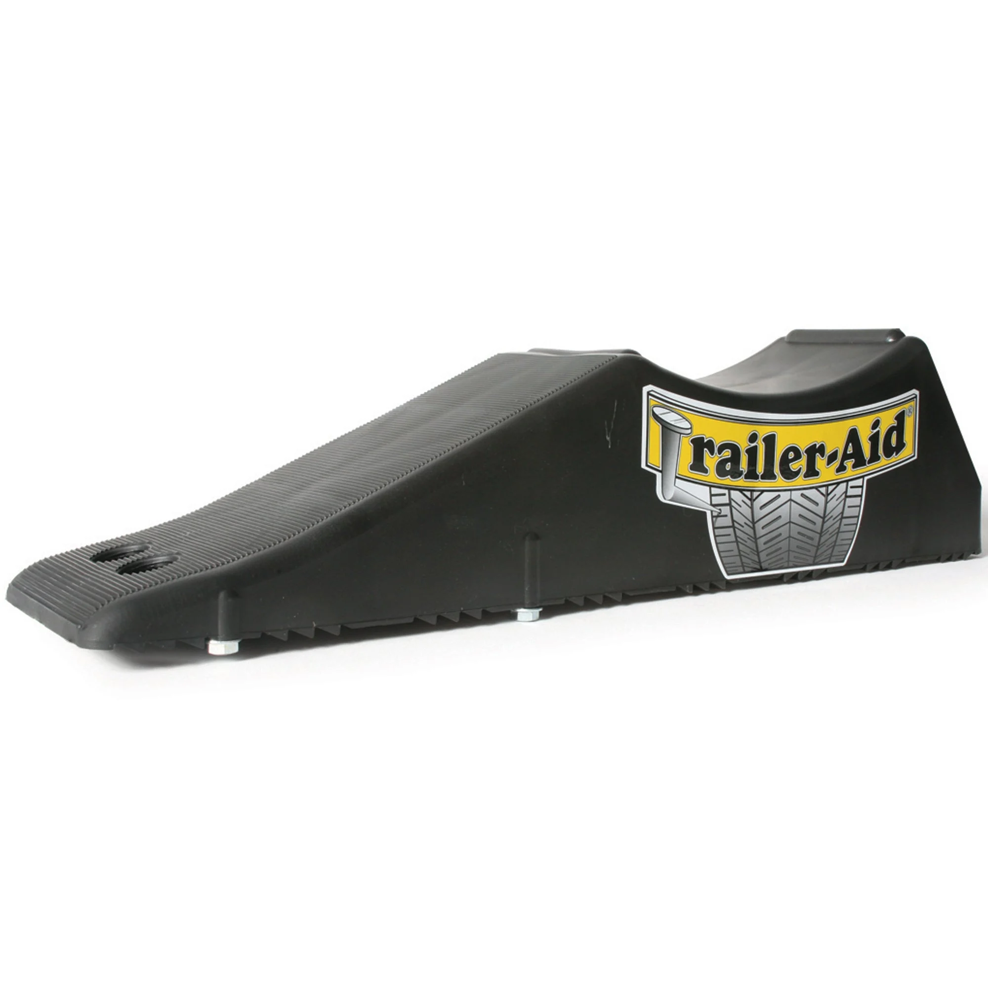 Camco Trailer Aid Tandem Trailer Tire Changing Ramp with 4.5 Inch Lift, Black