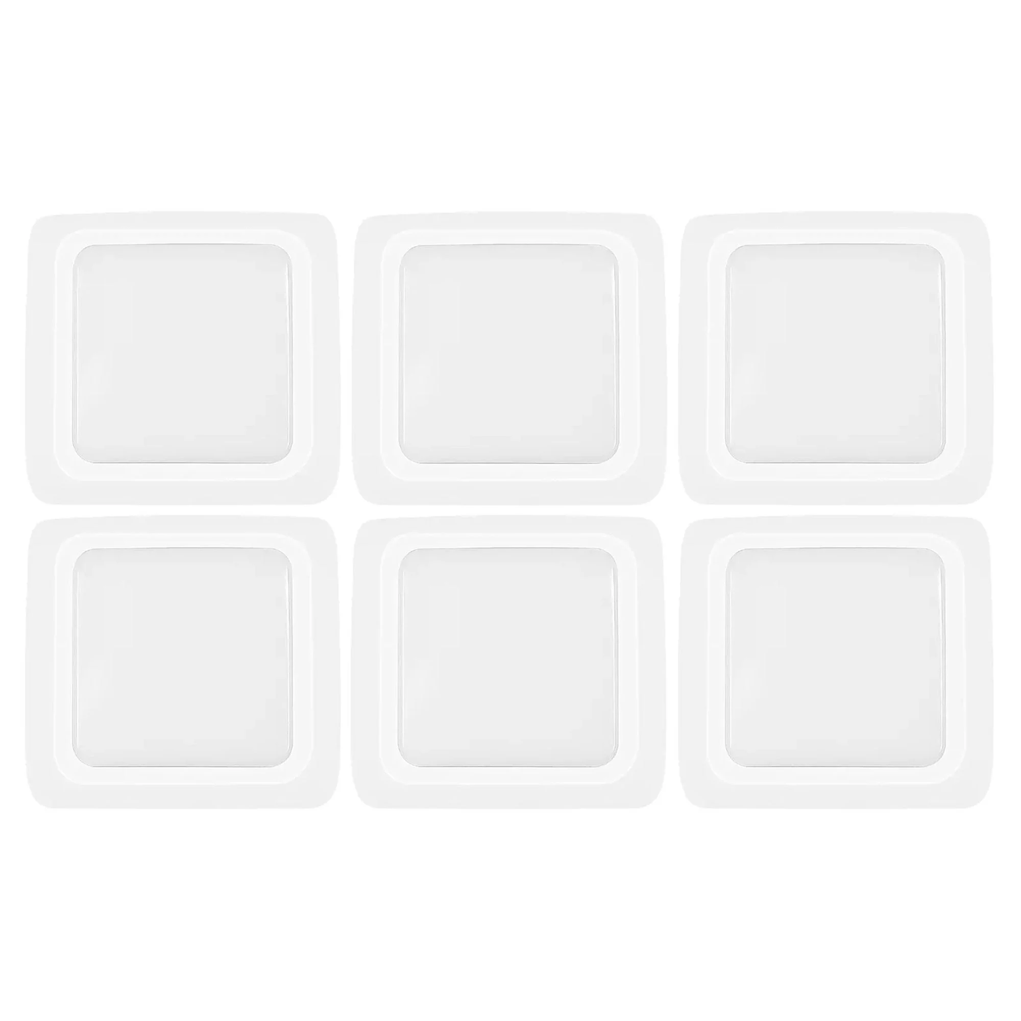 GE Set of 6 Battery Operated Plastic LED Puck Lights for Closets and Cabinets