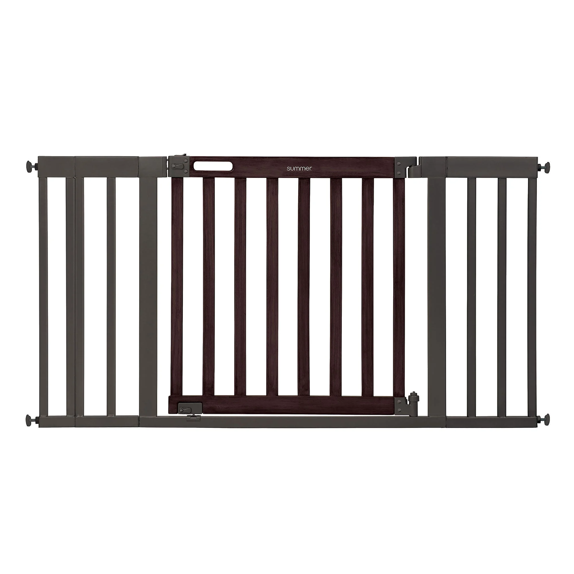 Ingenuity 30 Inch Summer Infant West End Safety Pet and Baby Gate, Dark Walnut
