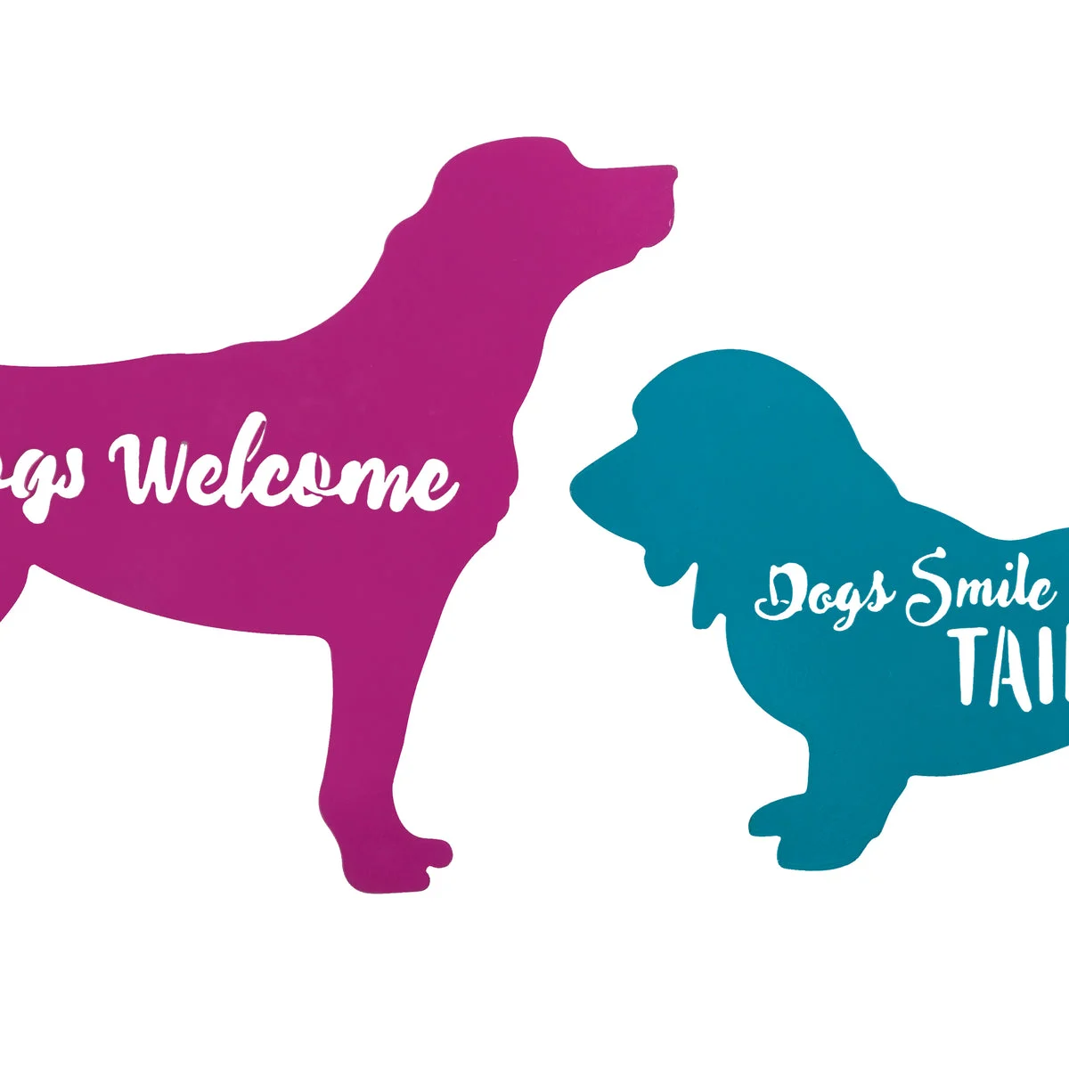 IMAX Worldwide Home Dog Wall Decors - Set of 2