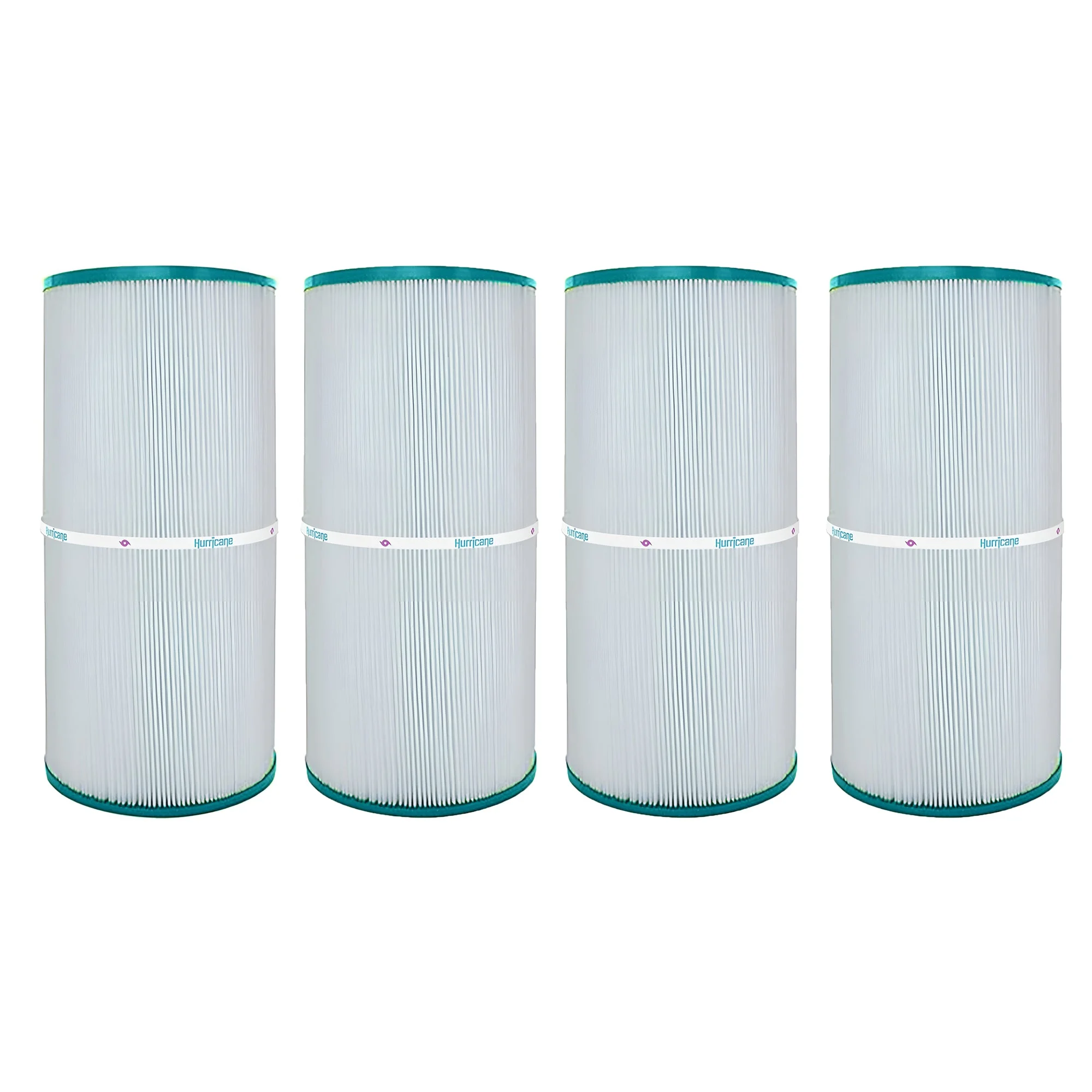 Hurricane Advanced Pool Filter Cartridge for C-7447, PA50SV, FC-1235, & Hayward, 4 Pack