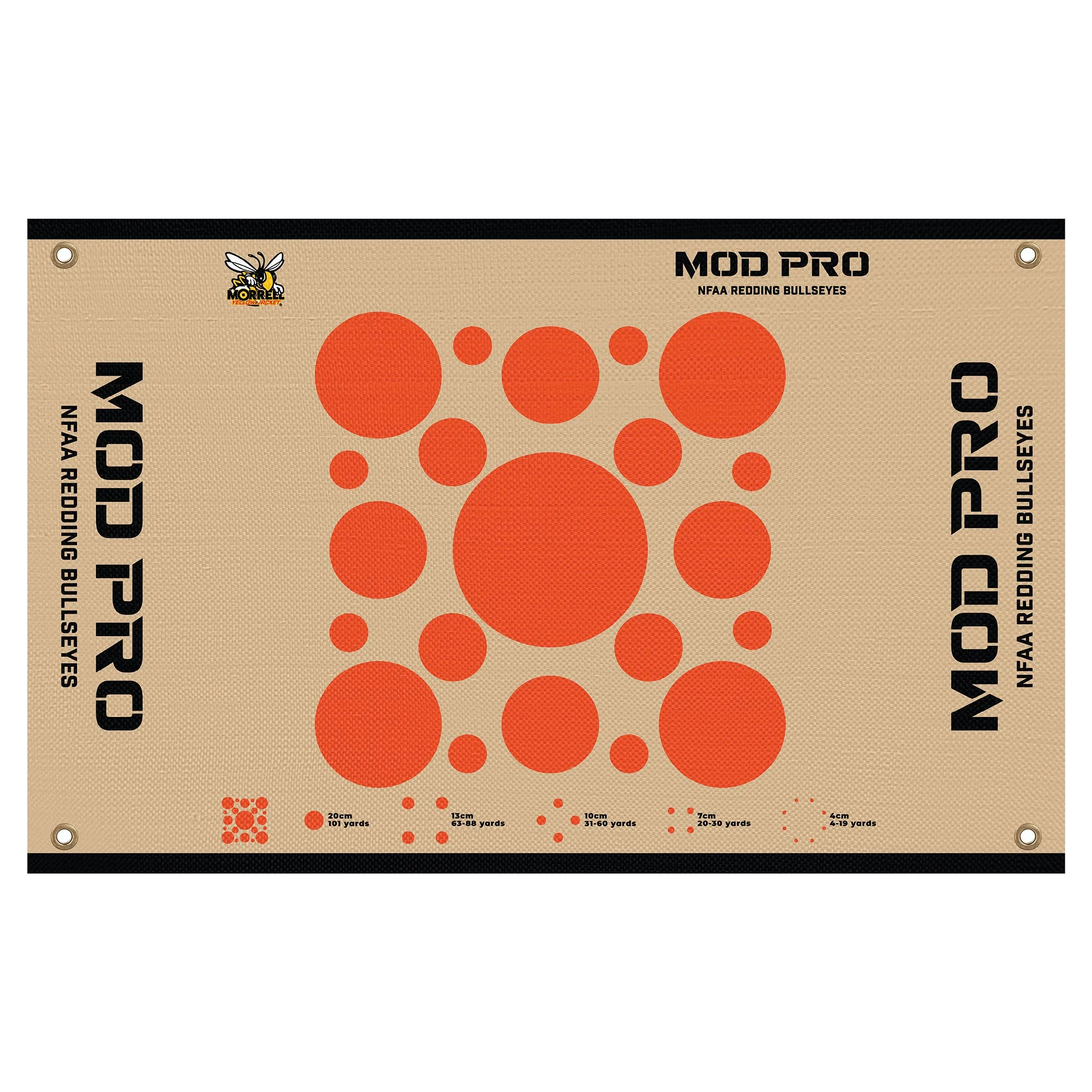Morrell Yellow Jacket MOD Pro Redding NFAA Bullseyes Wrap with Hook and Loop