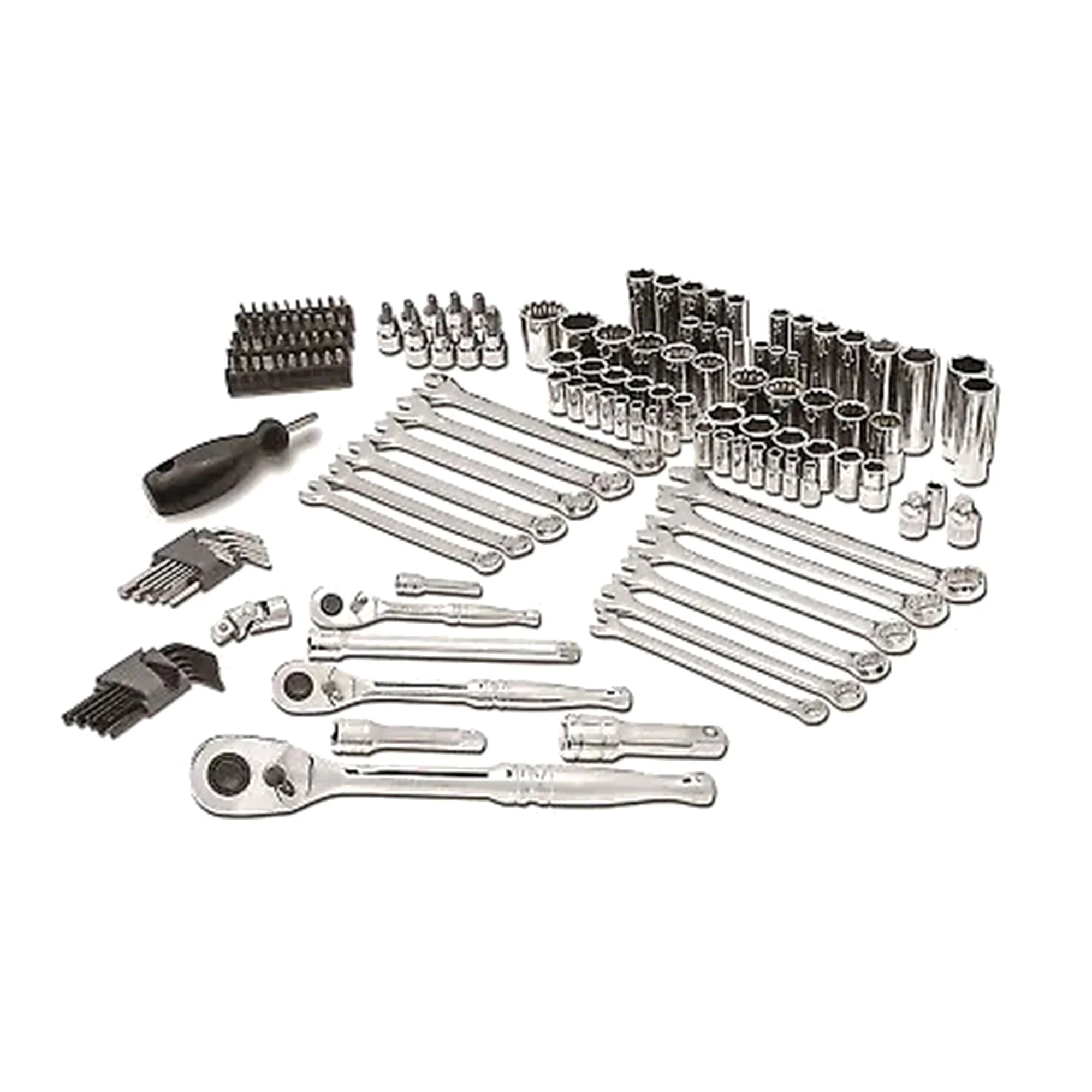 Master Mechanic 152 Piece Mechanics SAE and Metric Assorted Socket Tool Kit