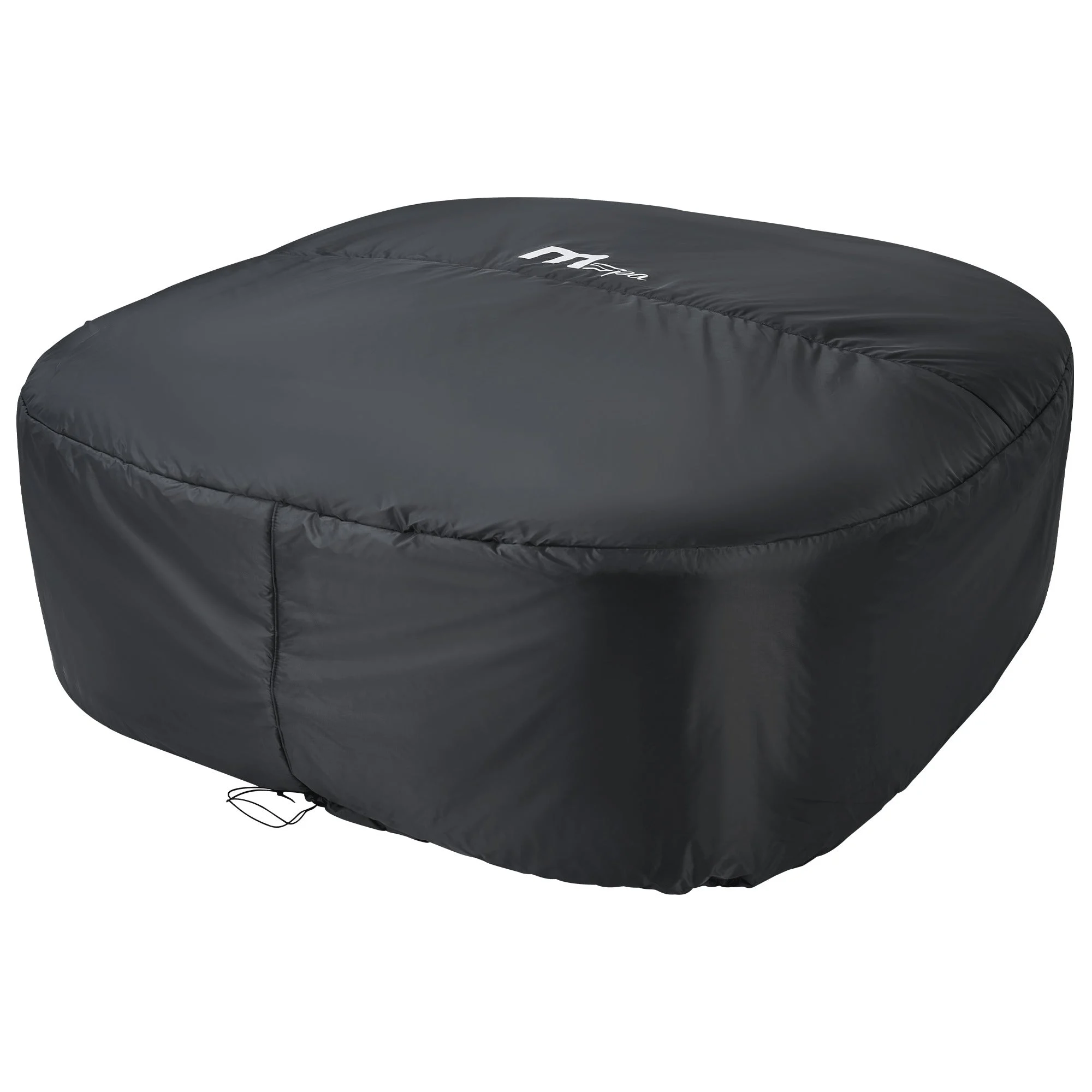 MSpa Square Thermal Cover with Snug Fit Design for Outdoor 6 Person Spas, Grey