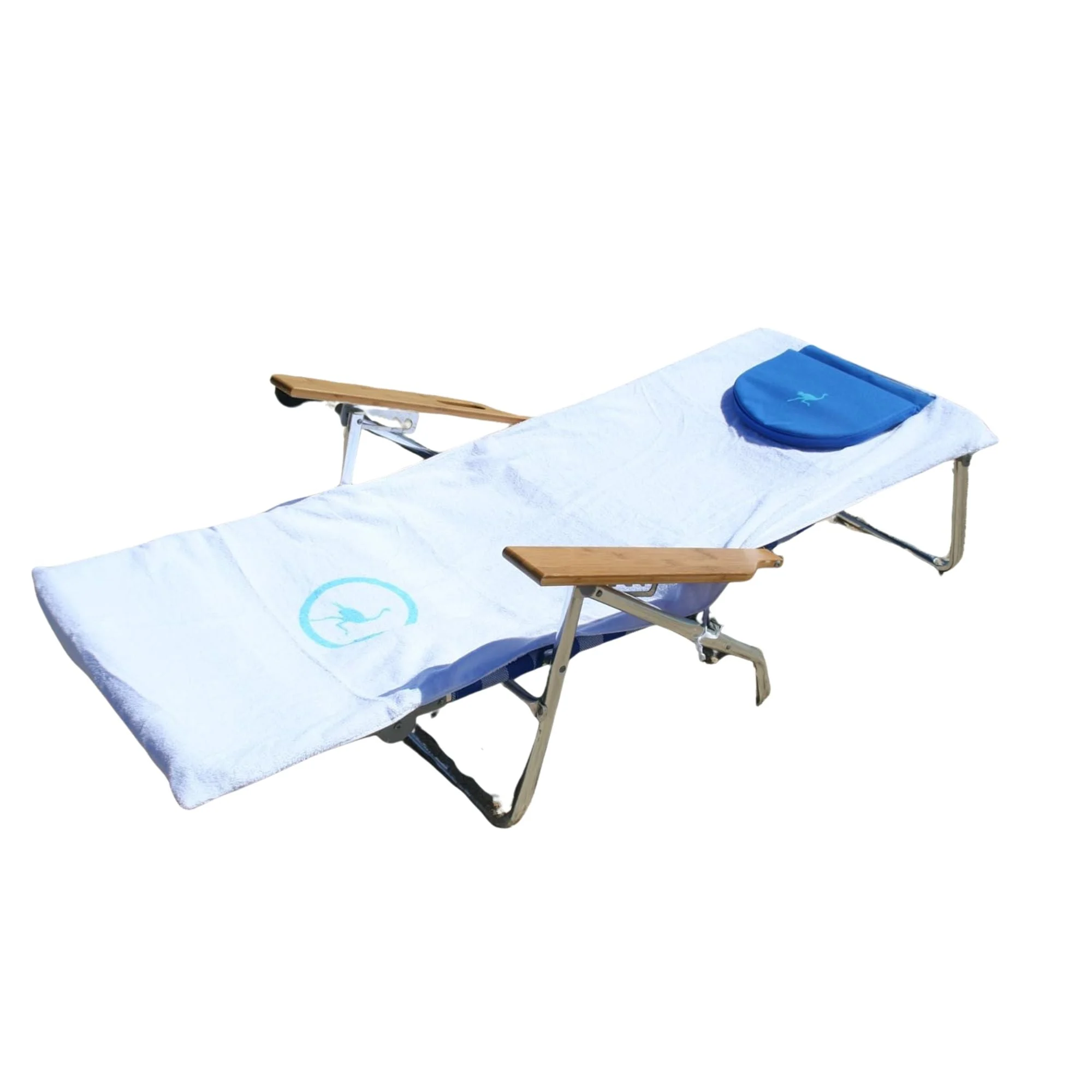 Ostrich Custom Fitted Towel for 3N1 Outdoor Lounge Beach Chair, Towel Cover Only
