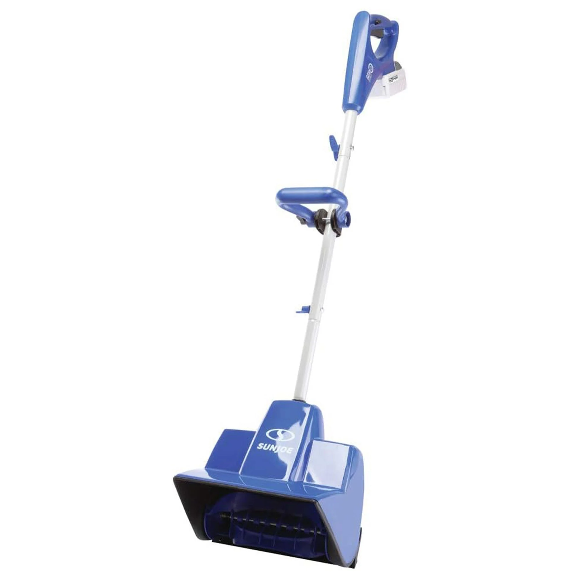 Snow Joe 2 Pack 24 Volt Cordless Snow Shovel Kit for Driveway Snow Removal, Blue