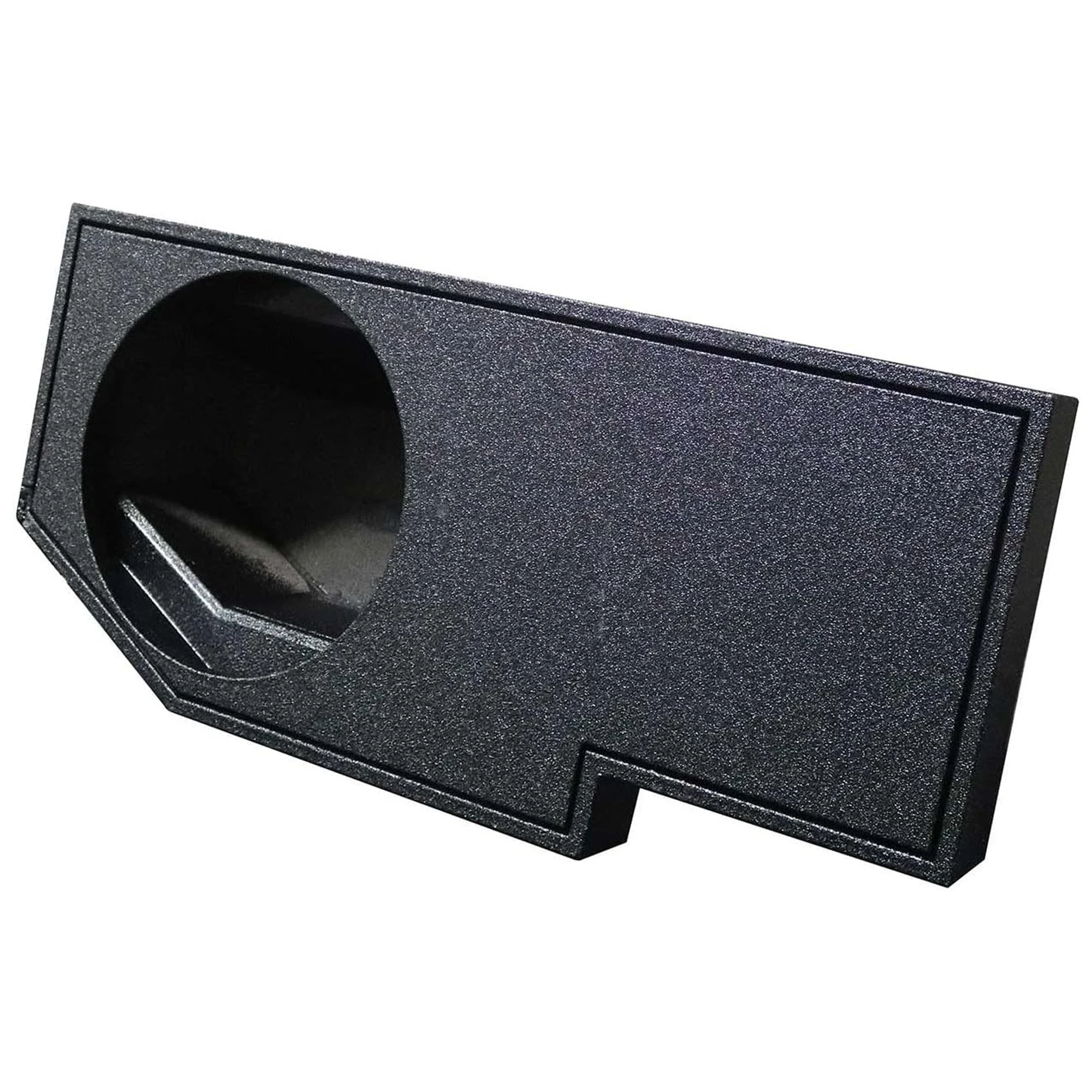 QPower Single 12" Sub Box for Dodge Ram Crew Cab & Quad Cab 02-18, Classic 19-22