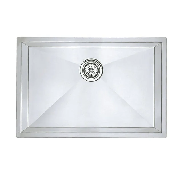 Precision 25" Medium Single Bowl Stainless Steel Undermount Kitchen Sink